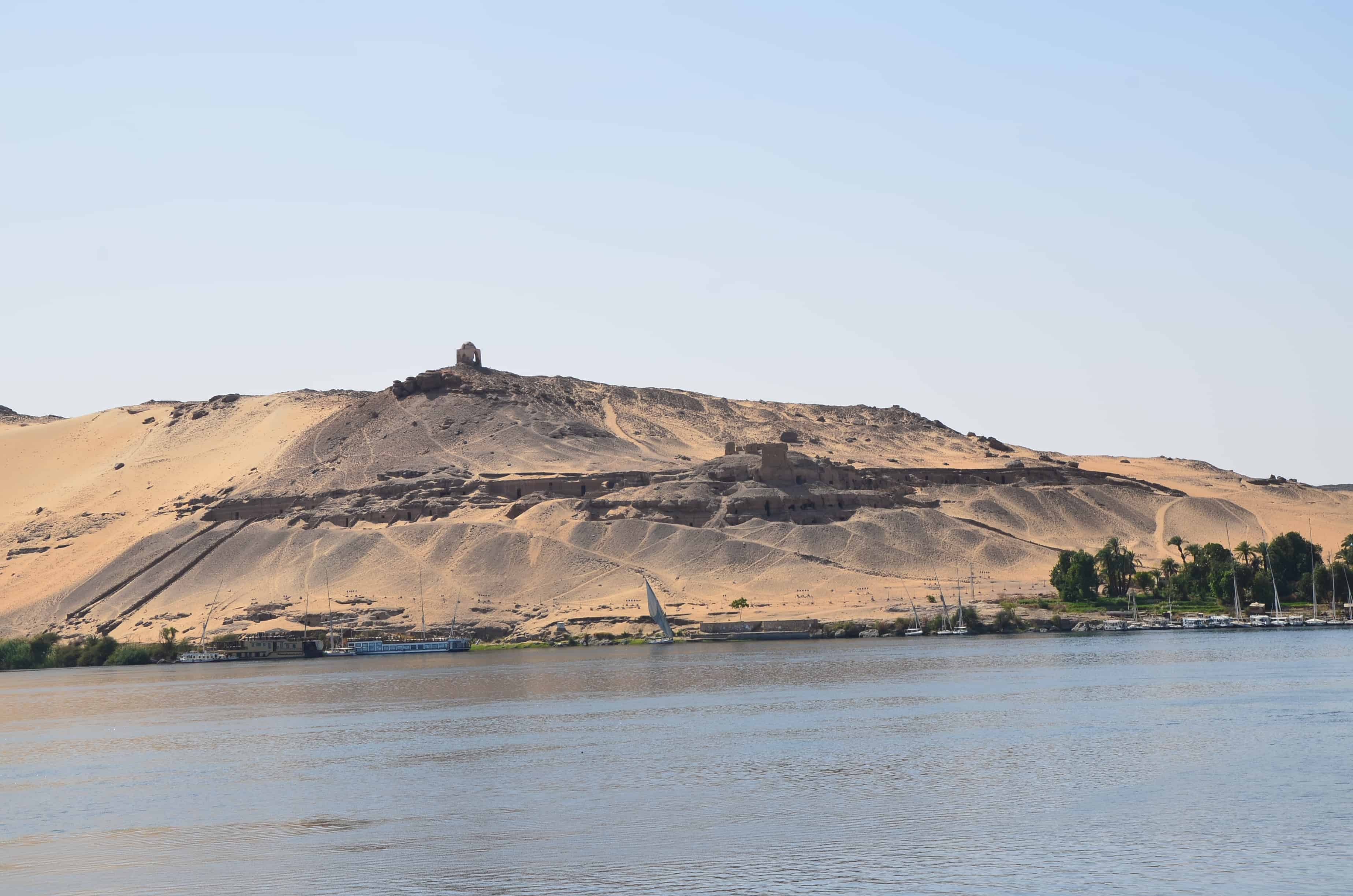 Qubbet el-Hawa in Aswan, Egypt