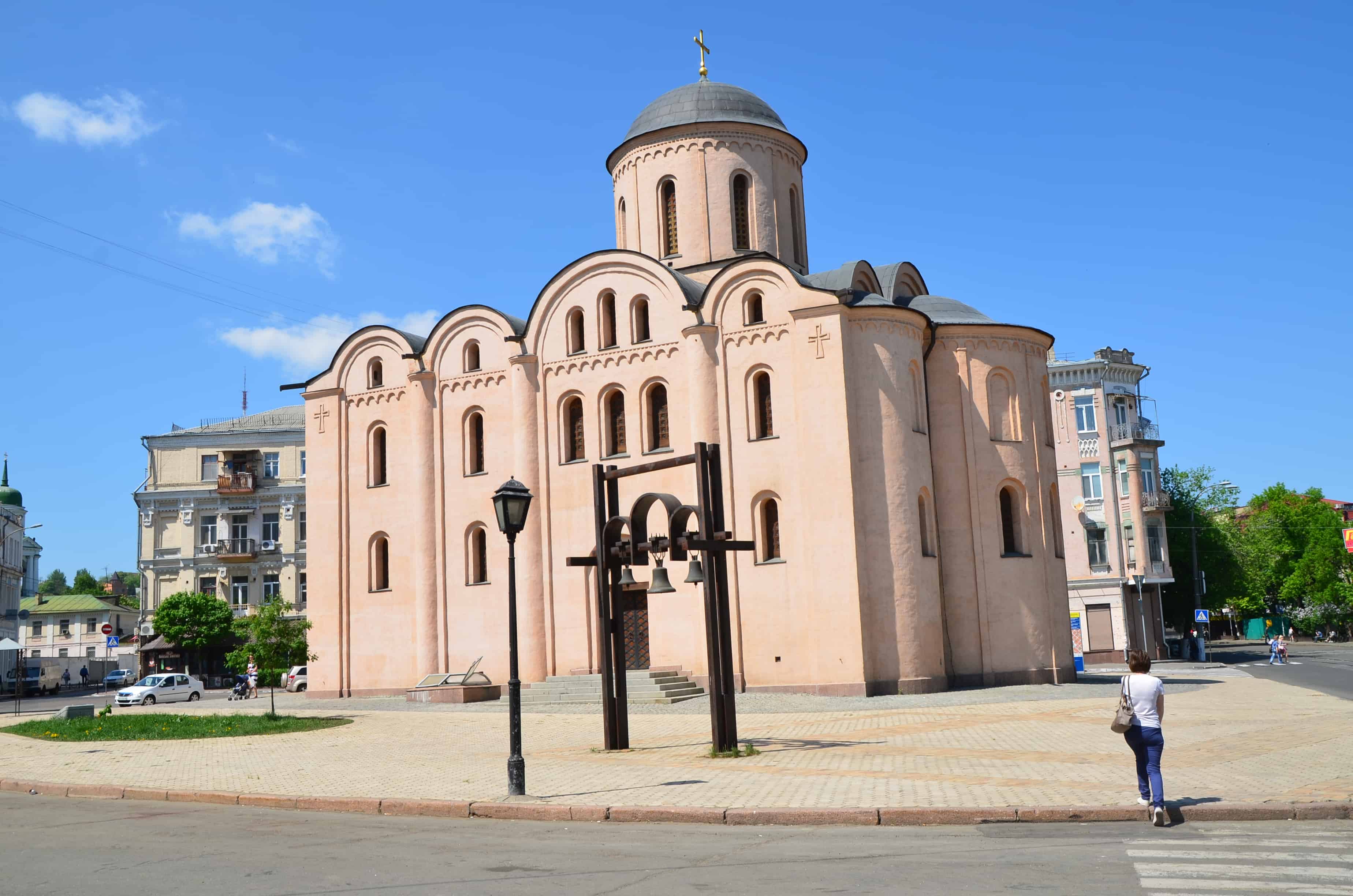 Pyrohoshcha Church in Podil, Kyiv, Ukraine