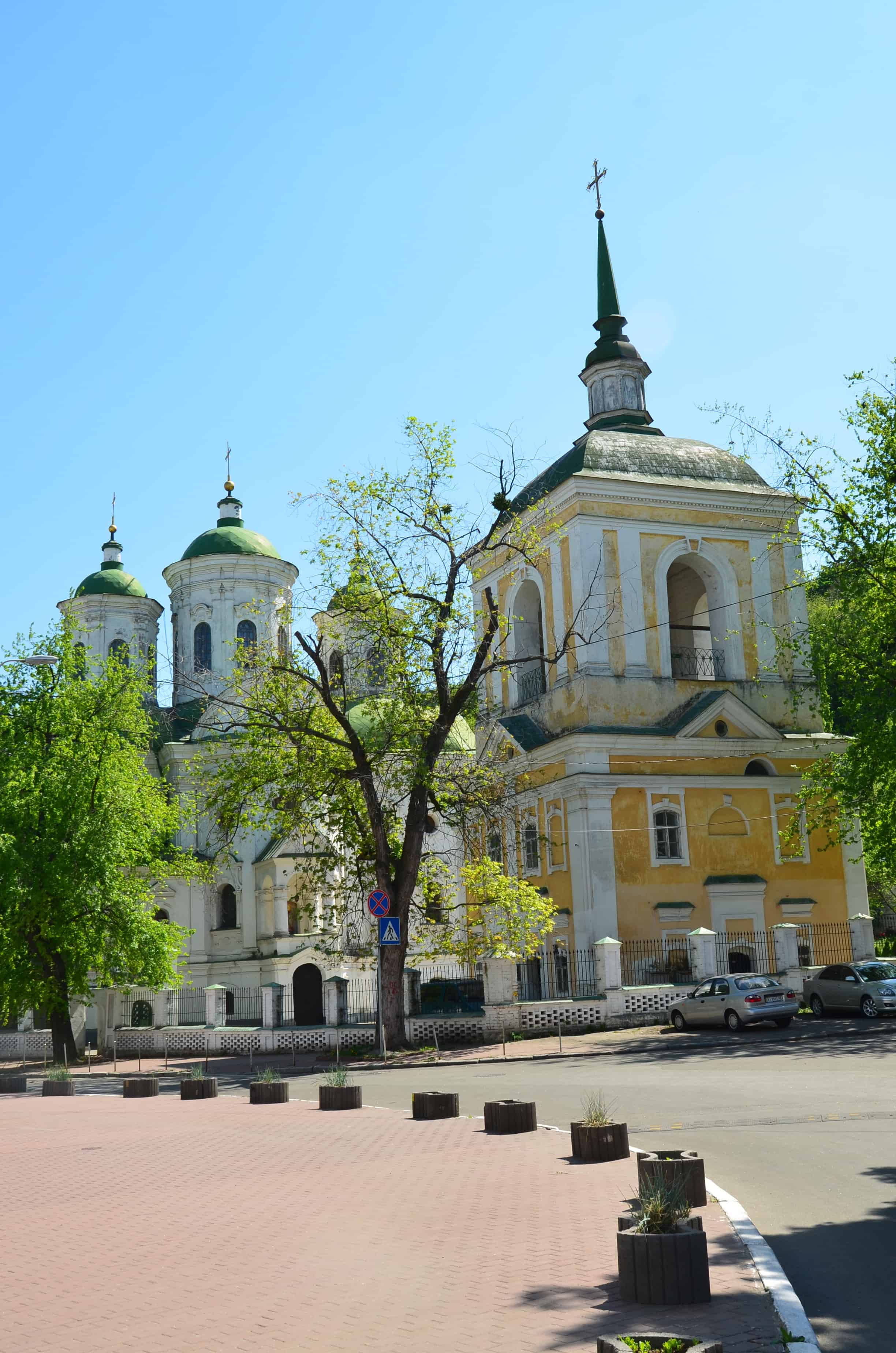 Pokrovskaya Church in Podil, Kyiv, Ukraine