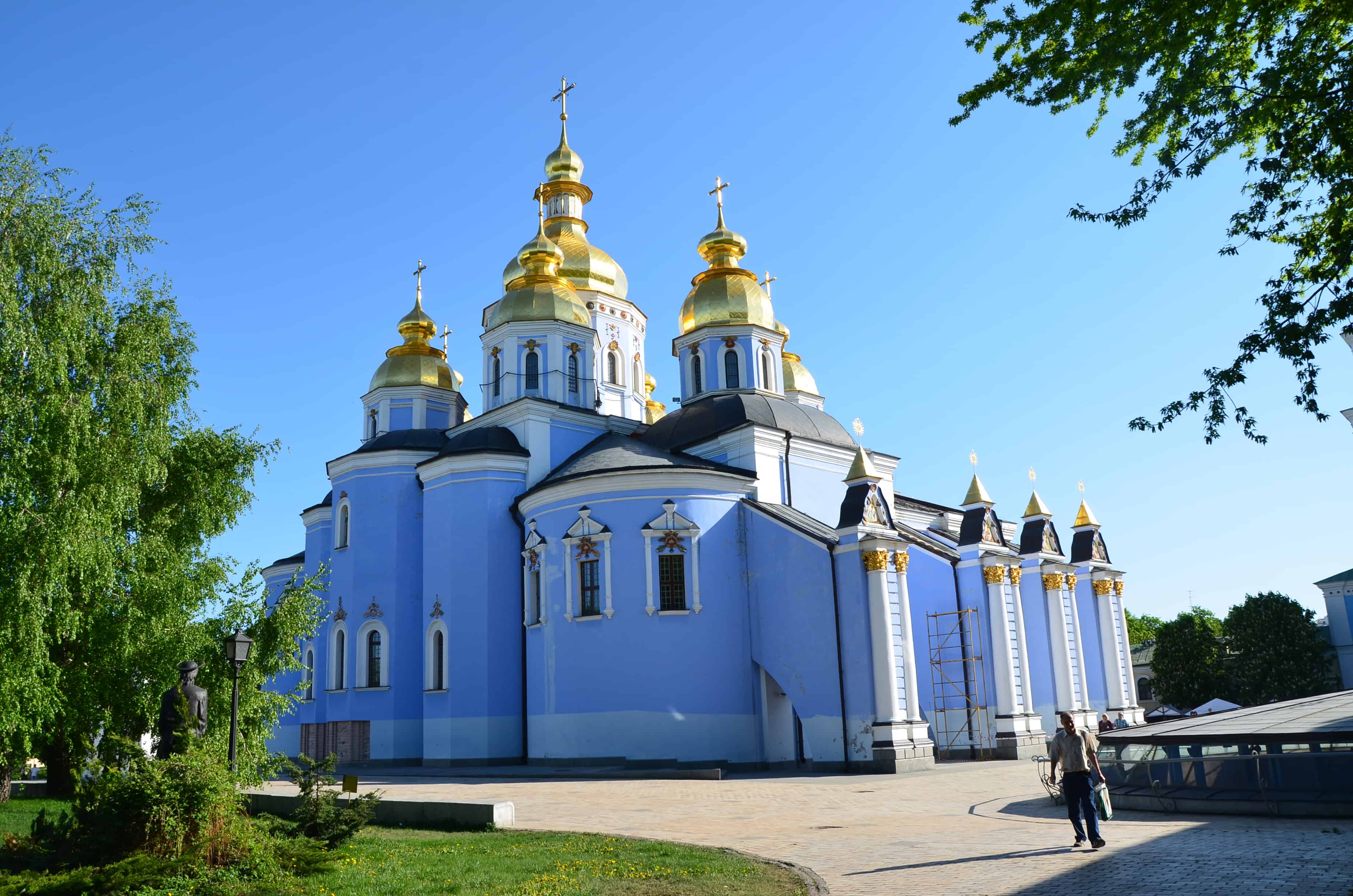St. Michael's Golden-Domed Cathedral at St. Michael's Golden-Domed Monastery in Kyiv, Ukraine