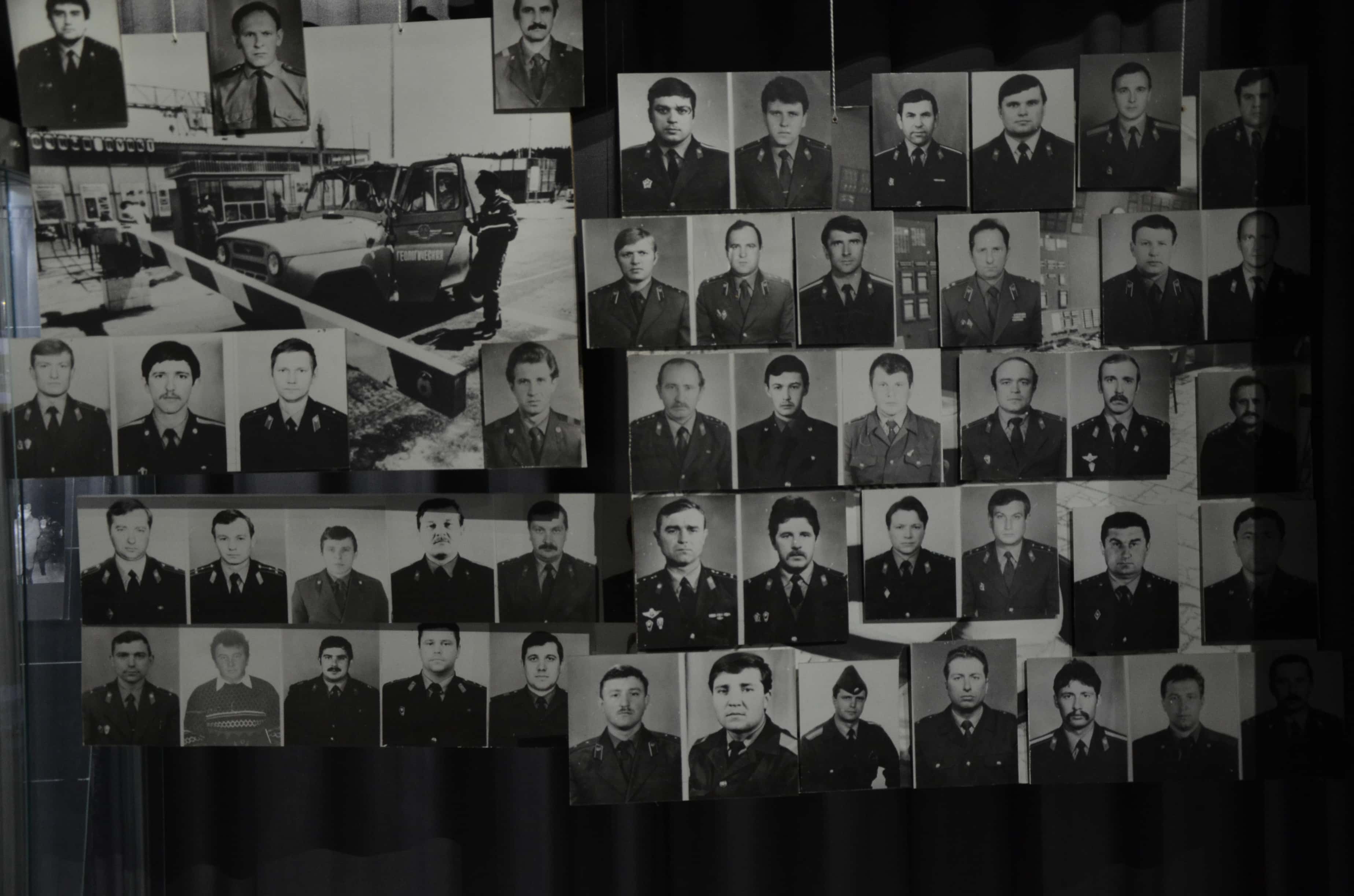 First responders at the Chernobyl Museum in Kyiv, Ukraine