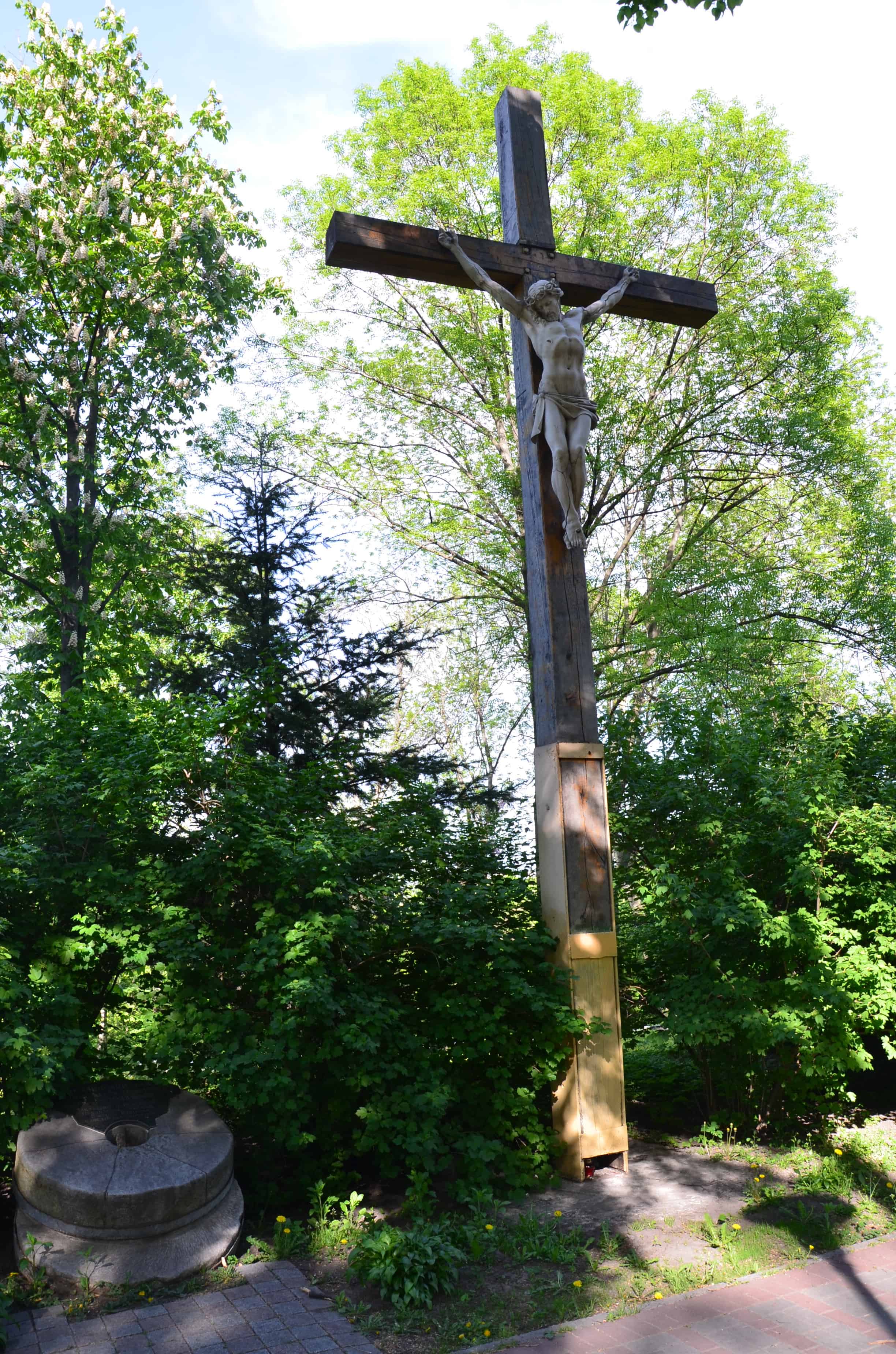 Monument to the Victims of the 1933 Famine at Askold's Grave Park in Kiev, Ukraine