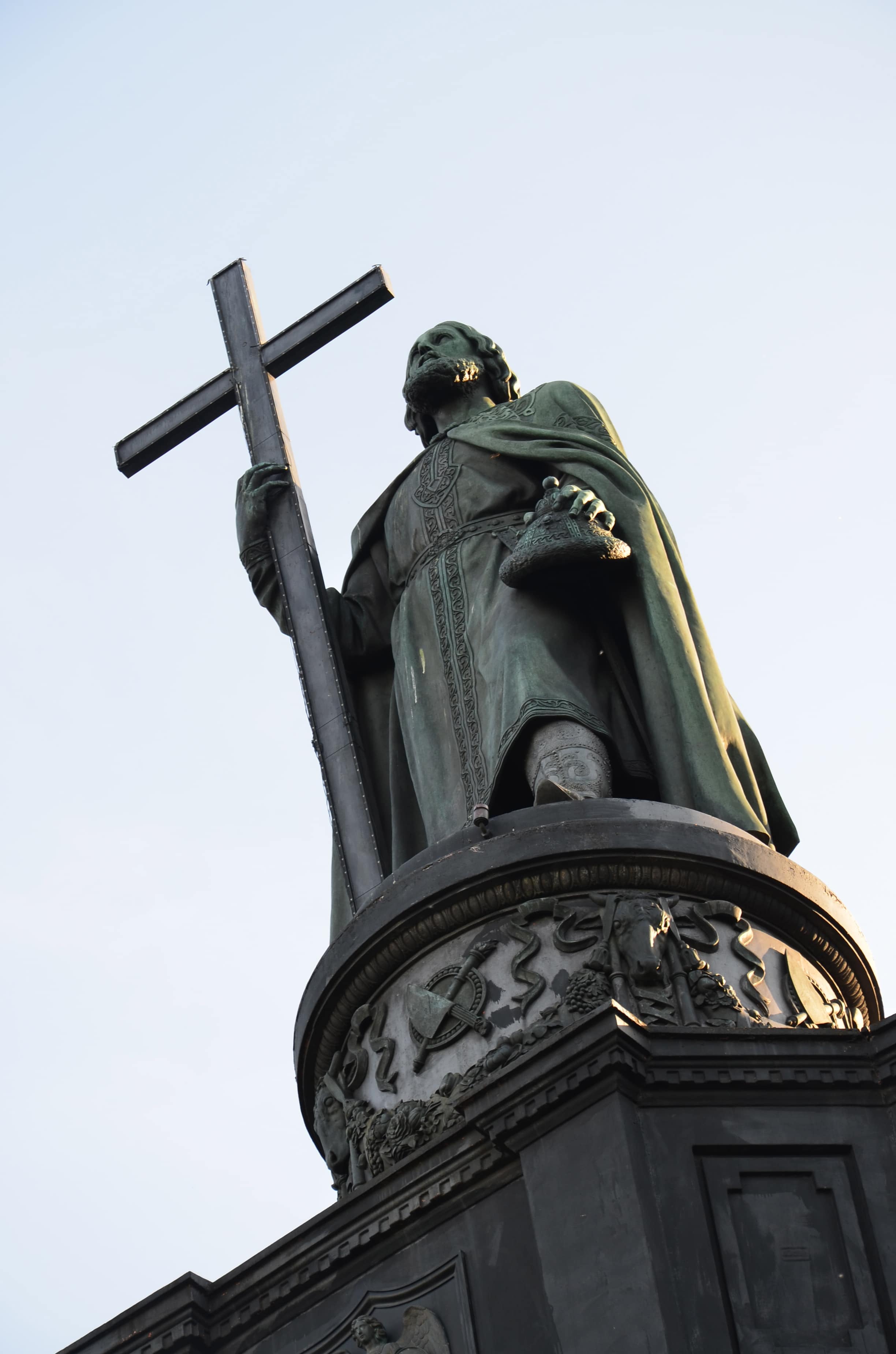St. Volodymyr monument at Volodymyr's Hill in Kyiv, Ukraine