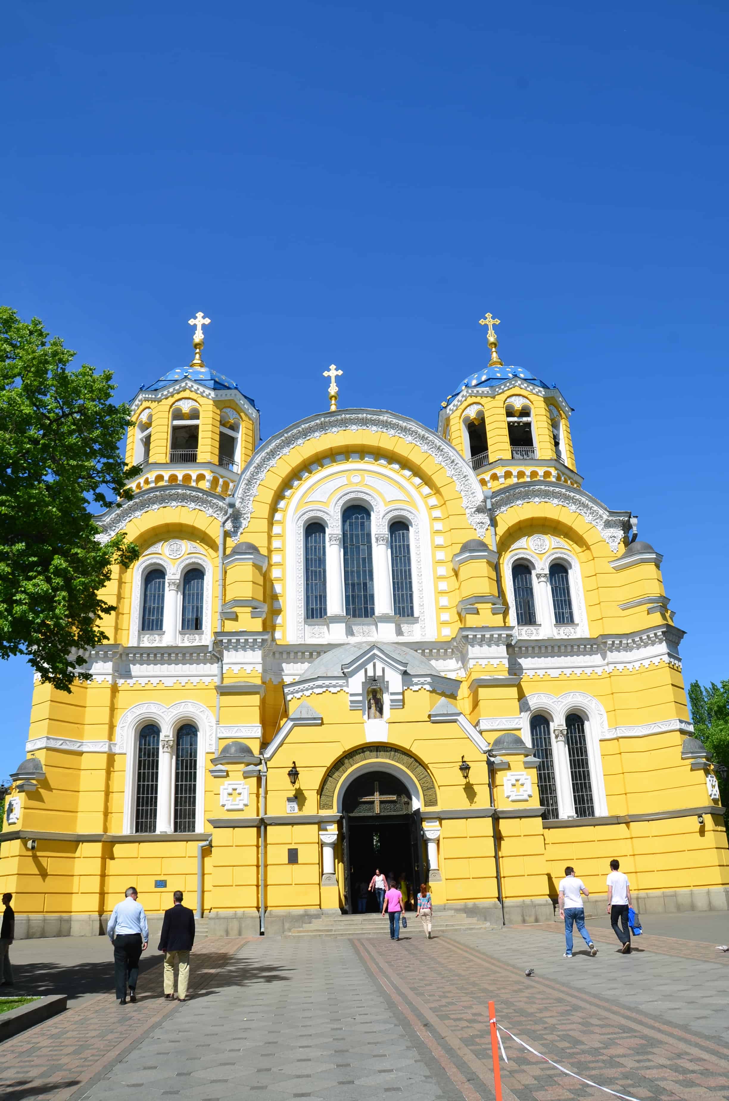 St. Volodymyr's Cathedral in Kyiv, Ukraine