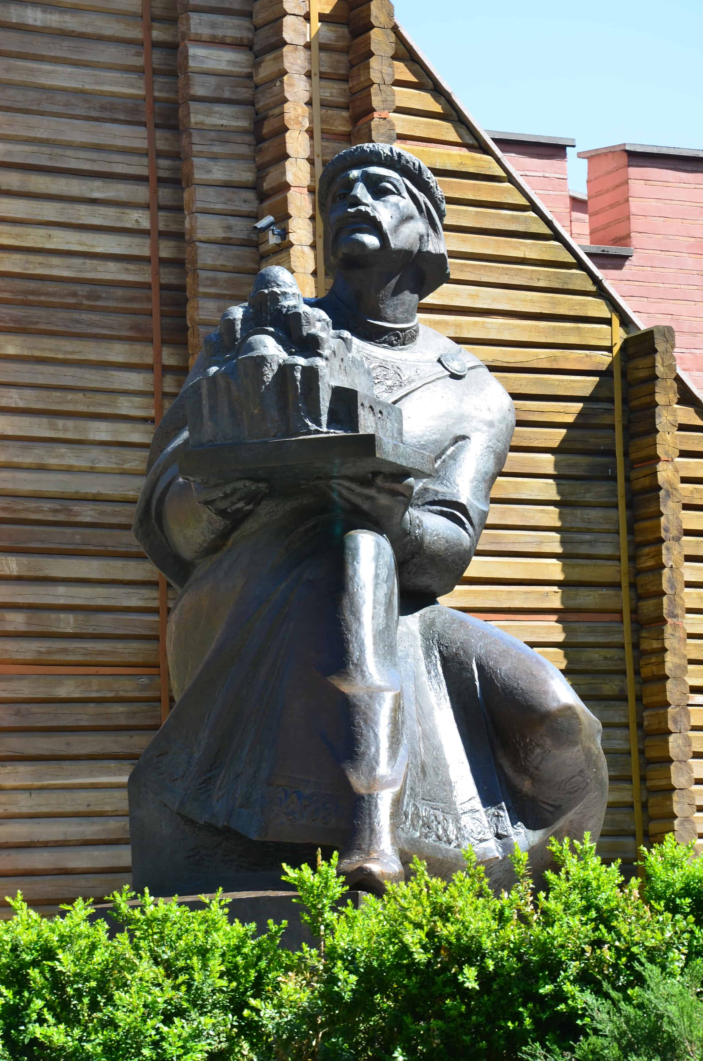 Yaroslav the Wise statue in Kyiv, Ukraine