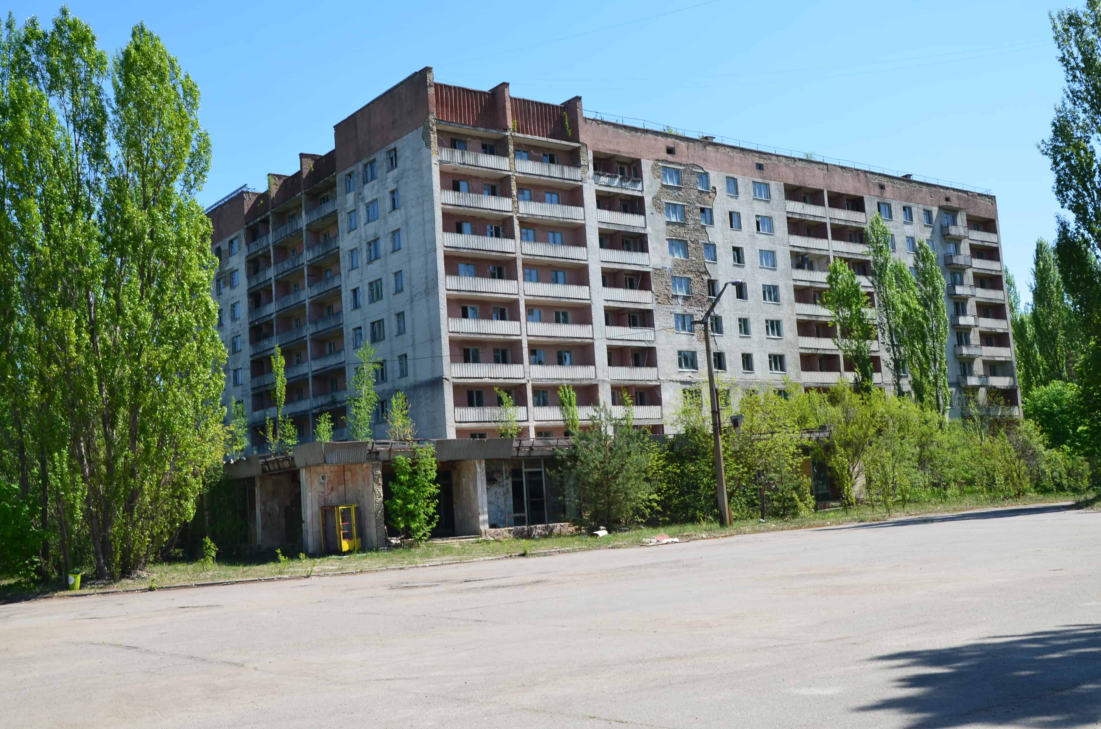 32/13 Lenin Avenue in Pripyat, Chernobyl Exclusion Zone, Ukraine