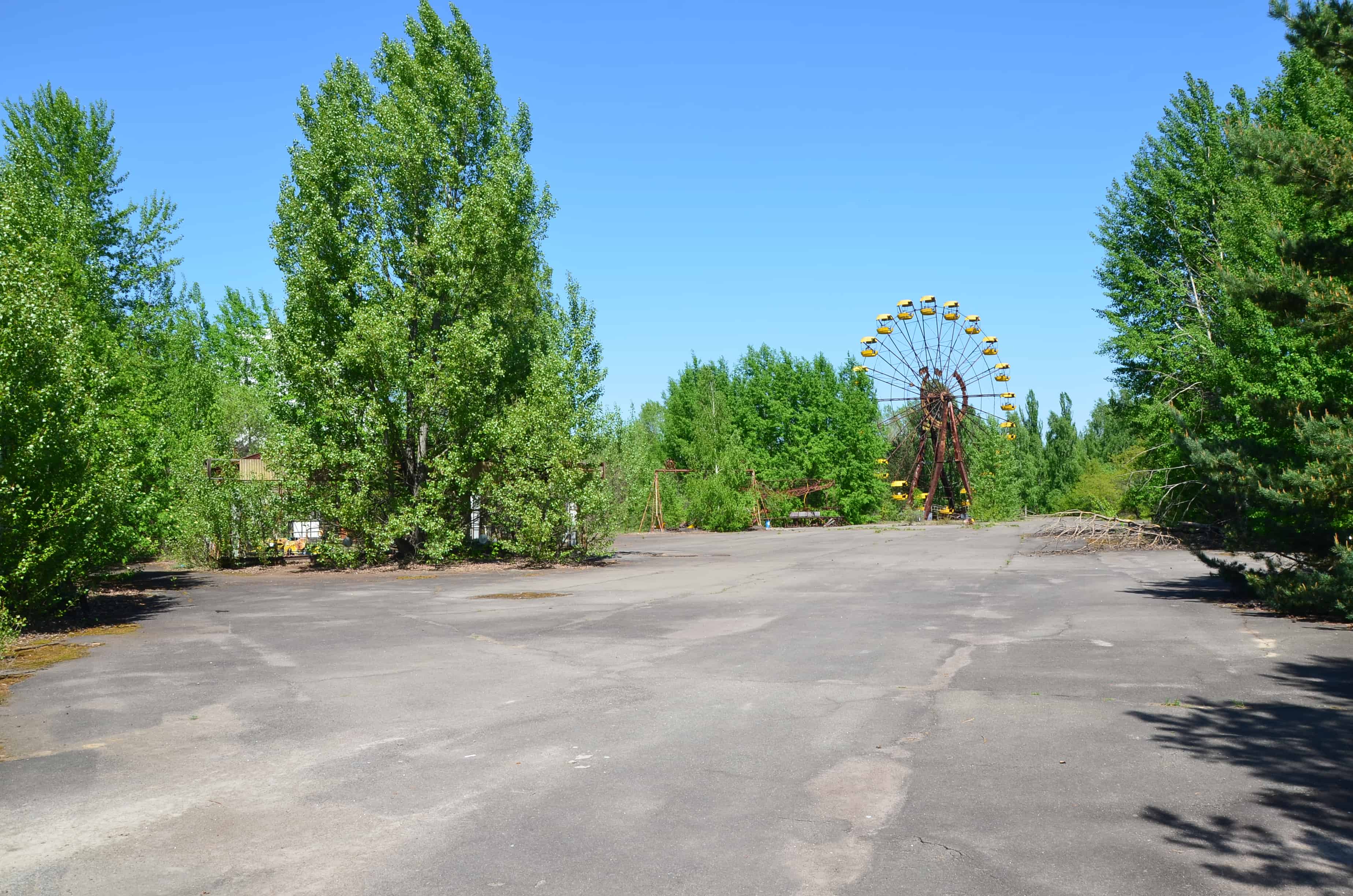 Amusement park in Pripyat, Chernobyl Exclusion Zone, Ukraine