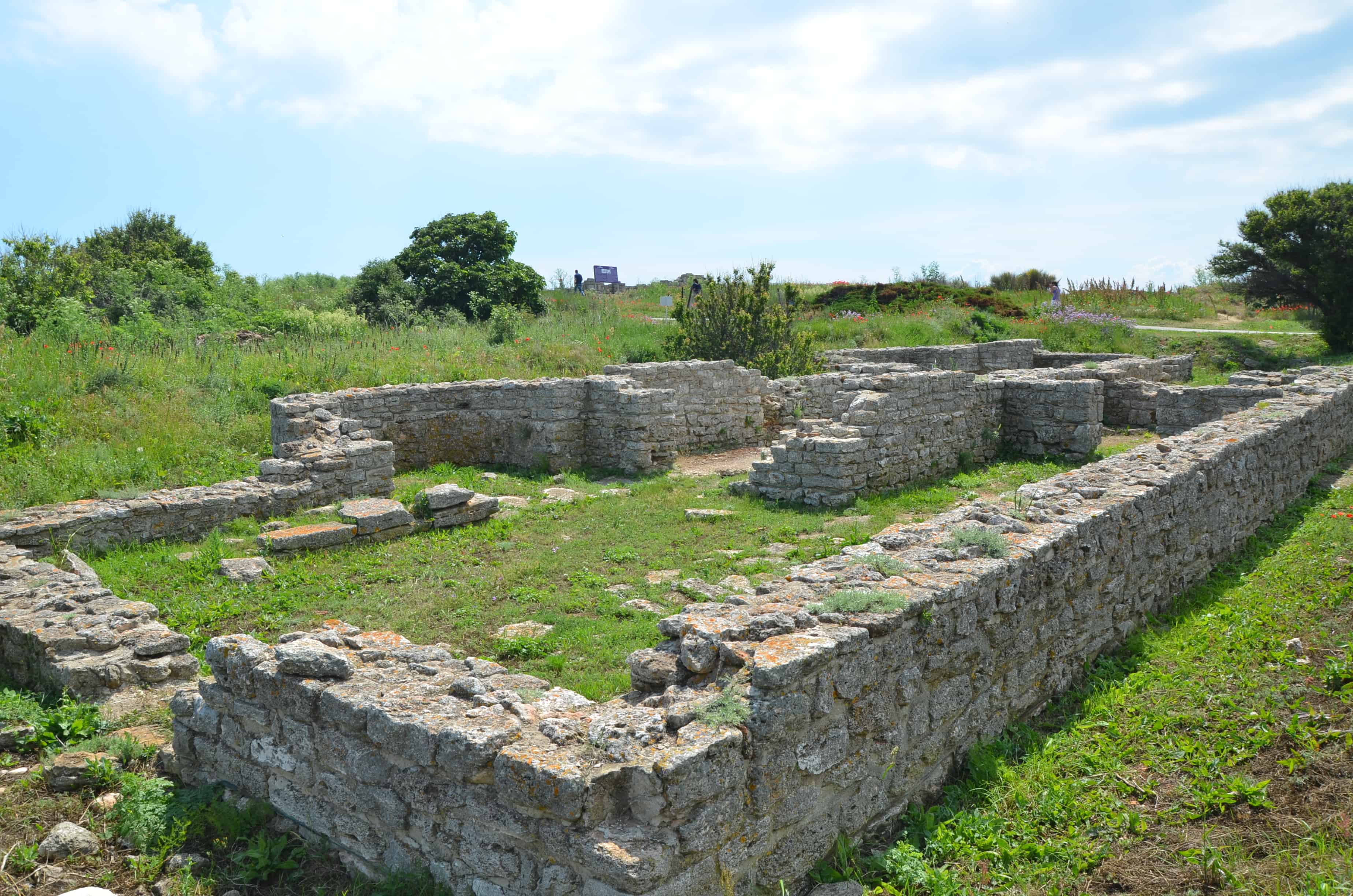 Roman bath at Kaliakra, Bulgaria