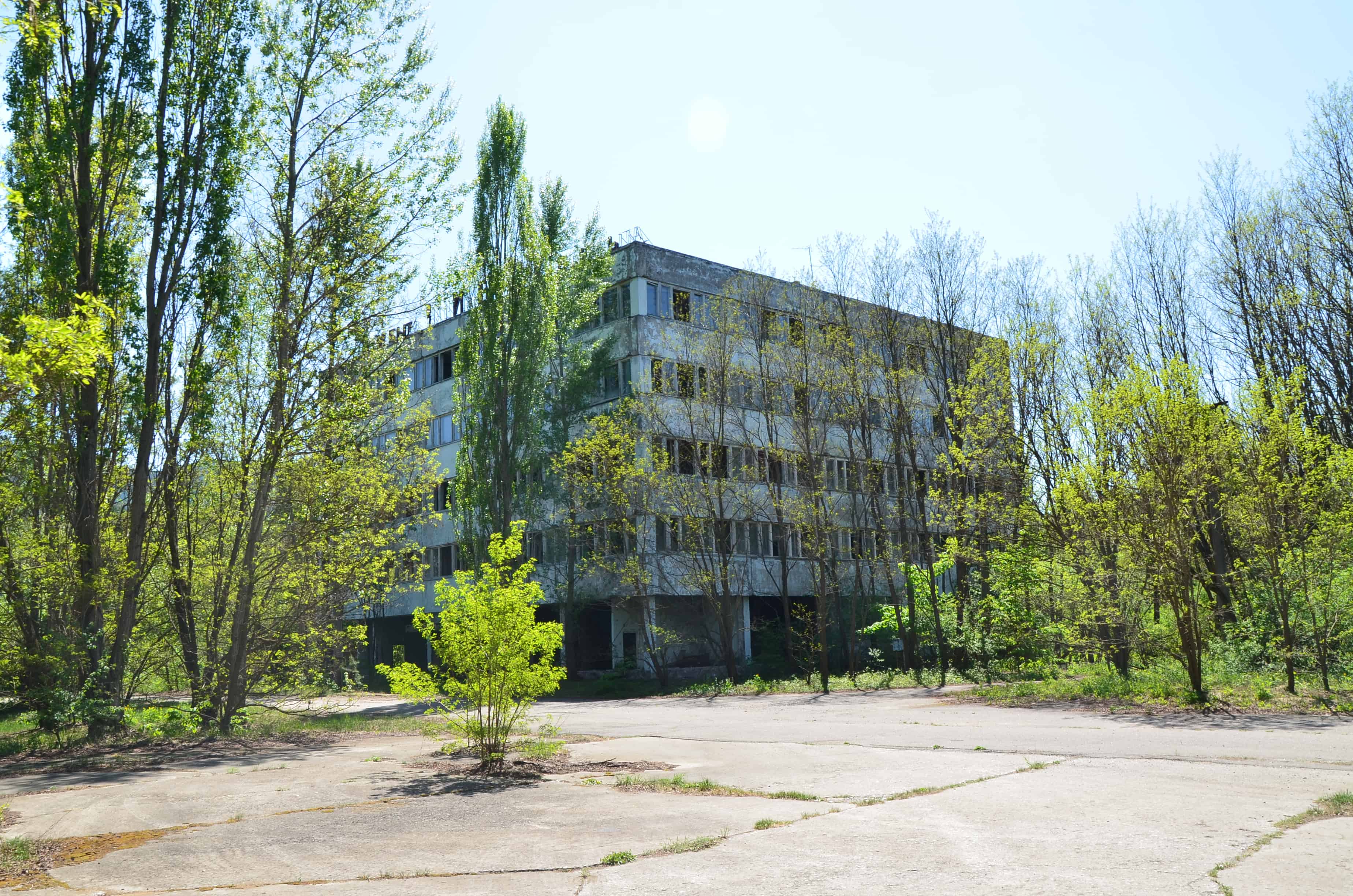 Consumer Services Center "Yubileyny" in Pripyat, Chernobyl Exclusion Zone, Ukraine