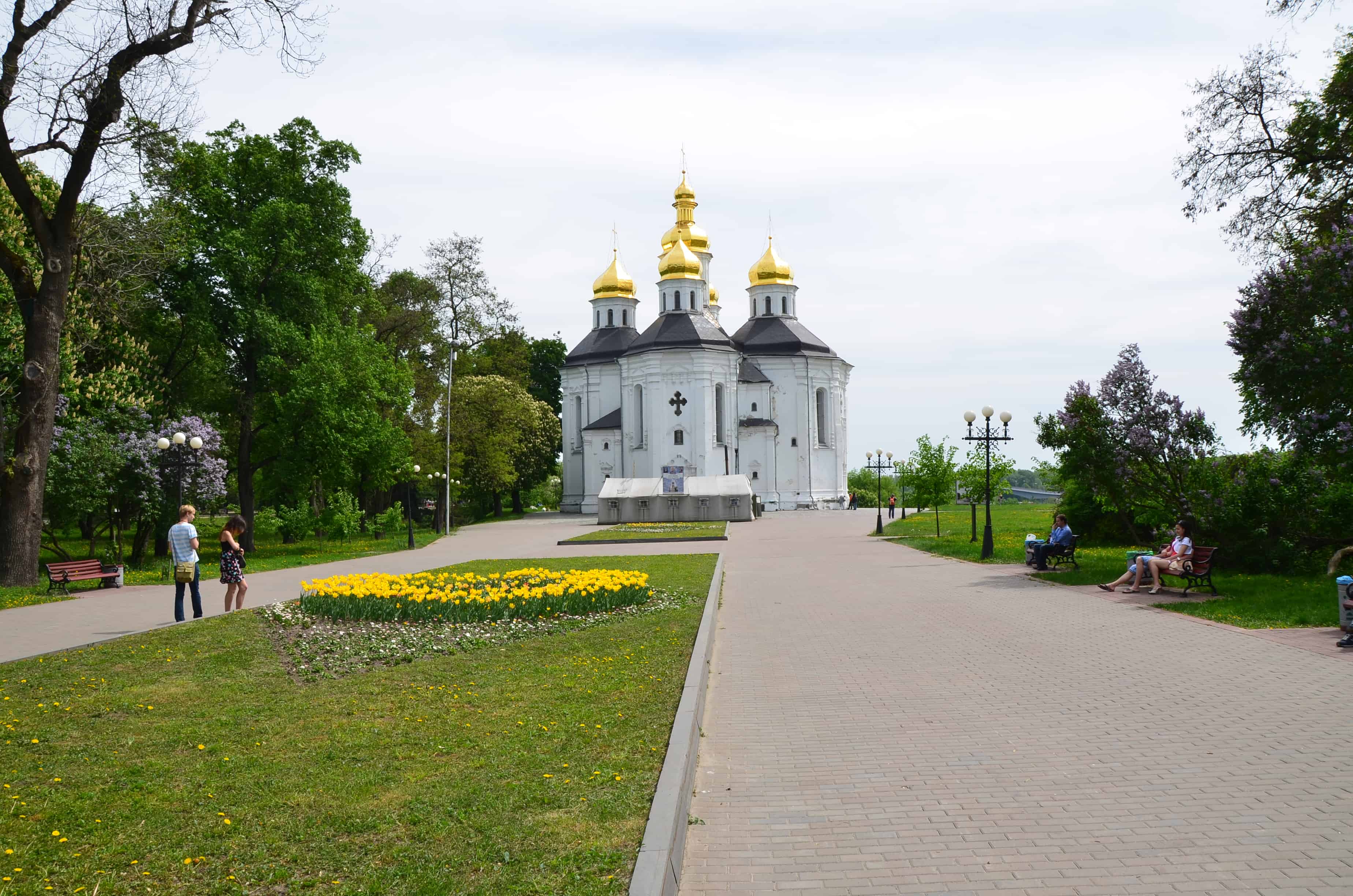 St. Catherine's Church in Chernihiv, Ukraine
