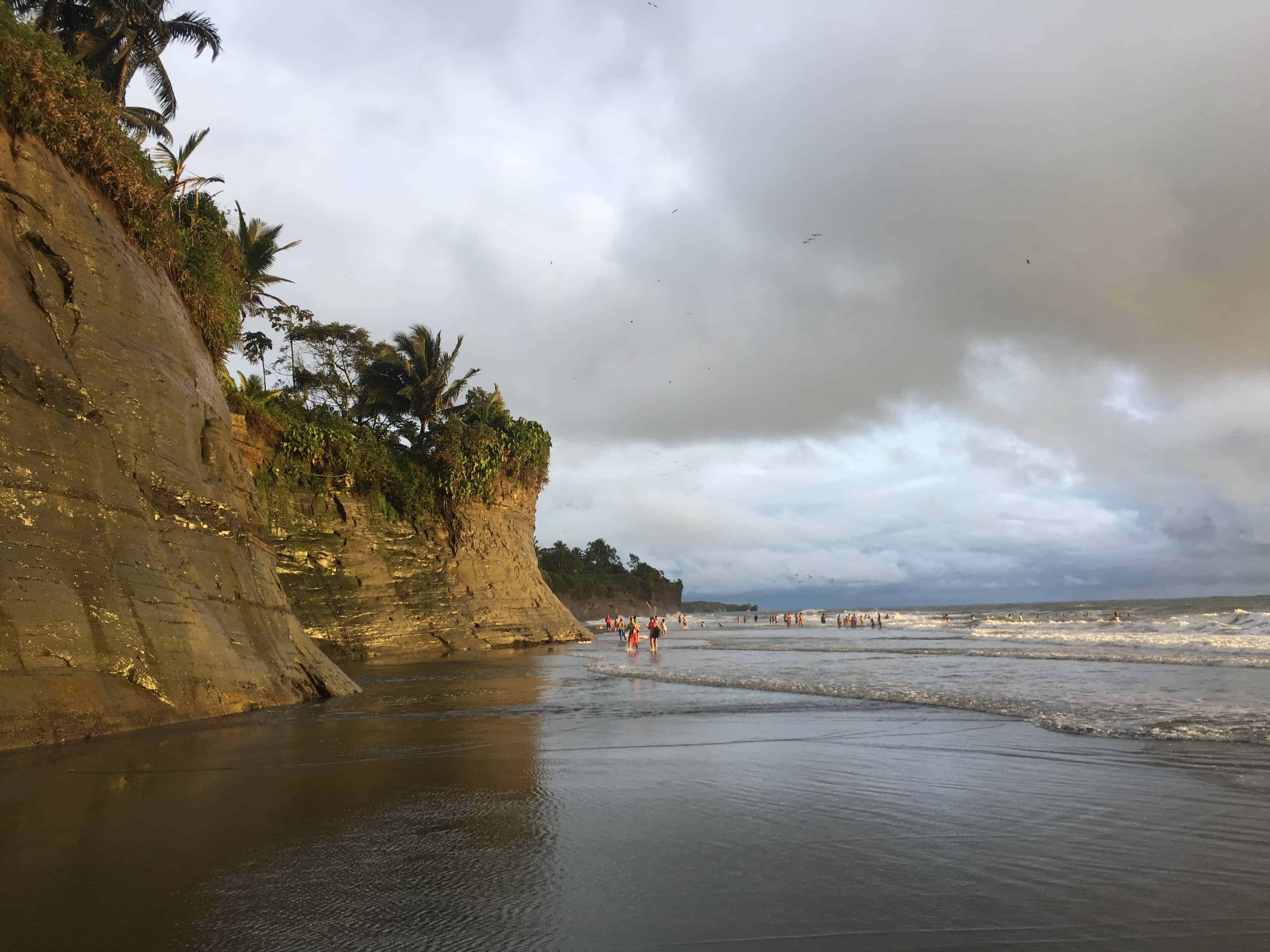 The beach in Ladrilleros, Valle del Cauca, Colombia
