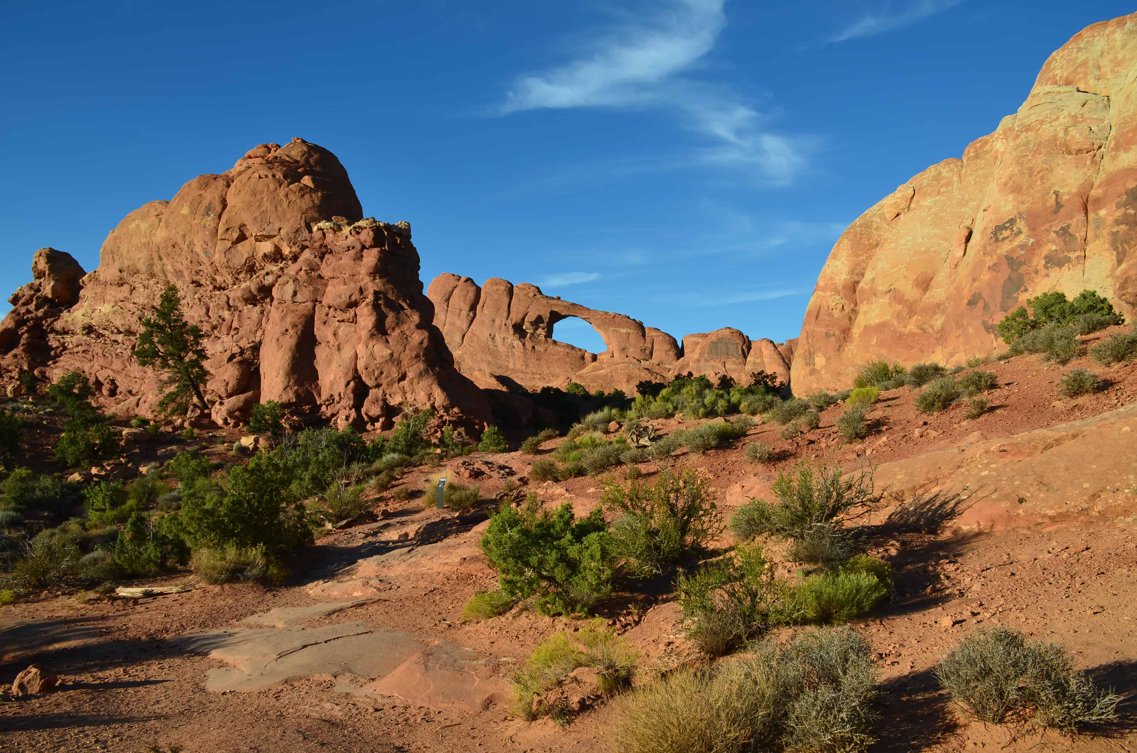 Skyline Arch at Arches National Park in Utah