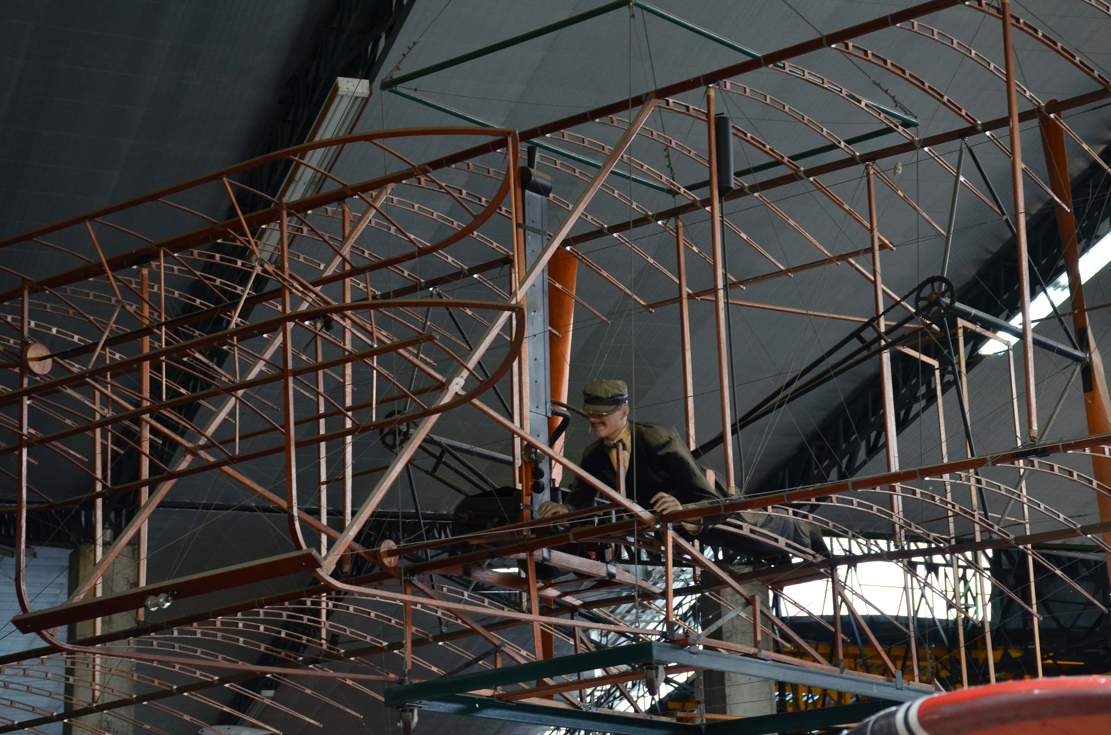 Replica Wright Brothers plane at Fénix Air Museum in Palmira, Valle del Cauca, Colombia