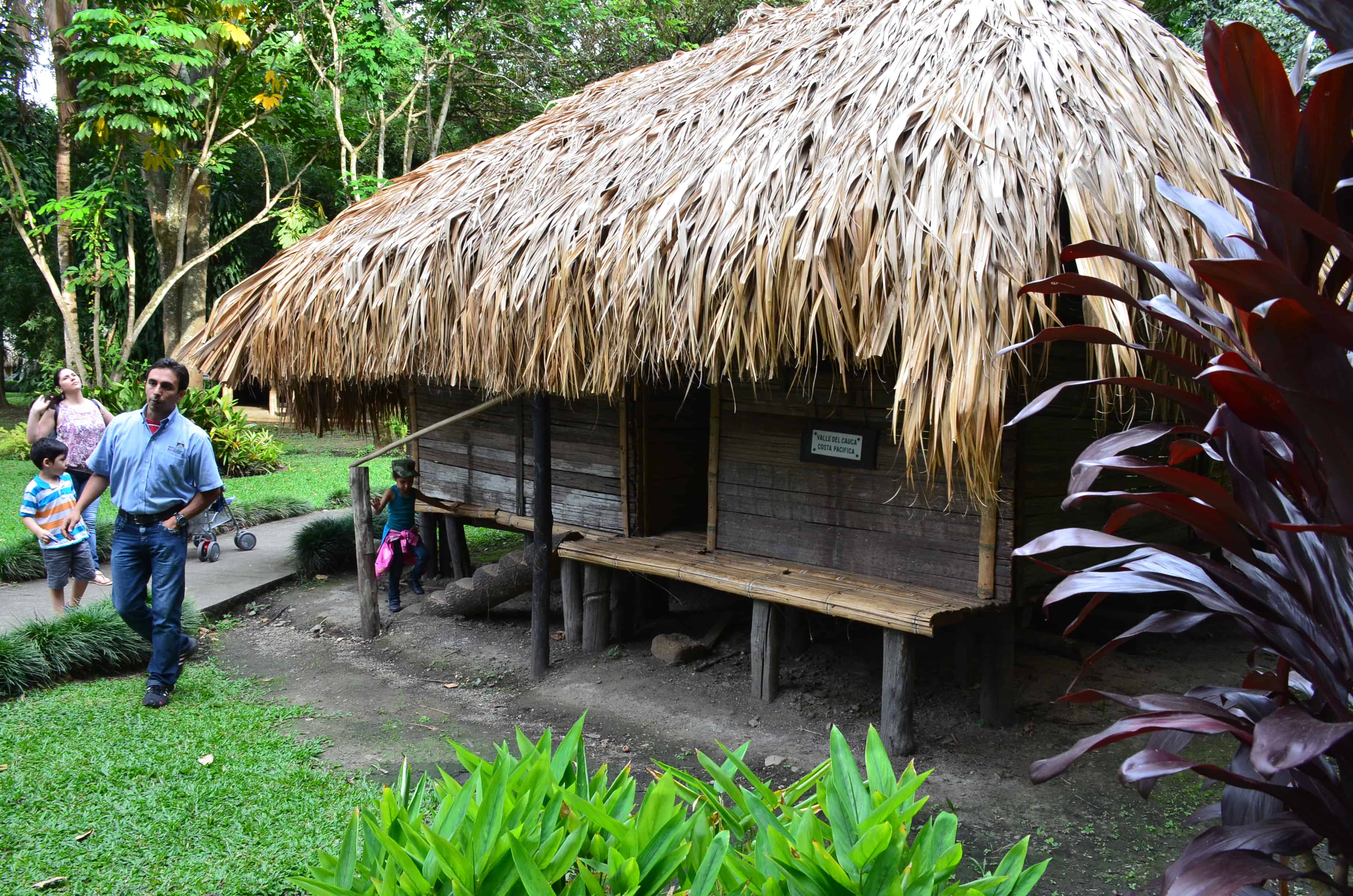 Rancho de Buenaventura at the Sugarcane Museum in Valle del Cauca, Colombia