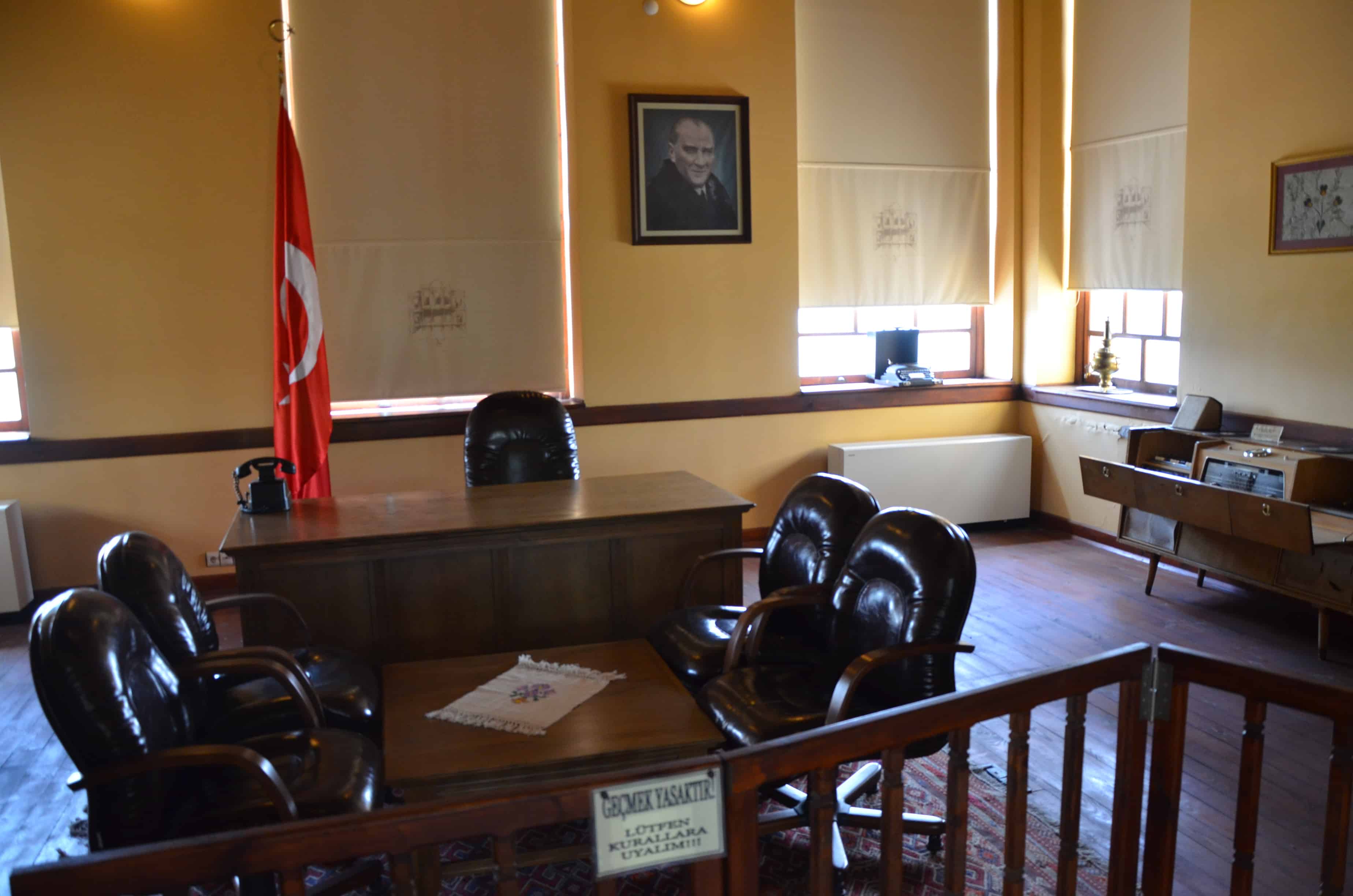 Old government office at the City History Museum in Safranbolu, Turkey
