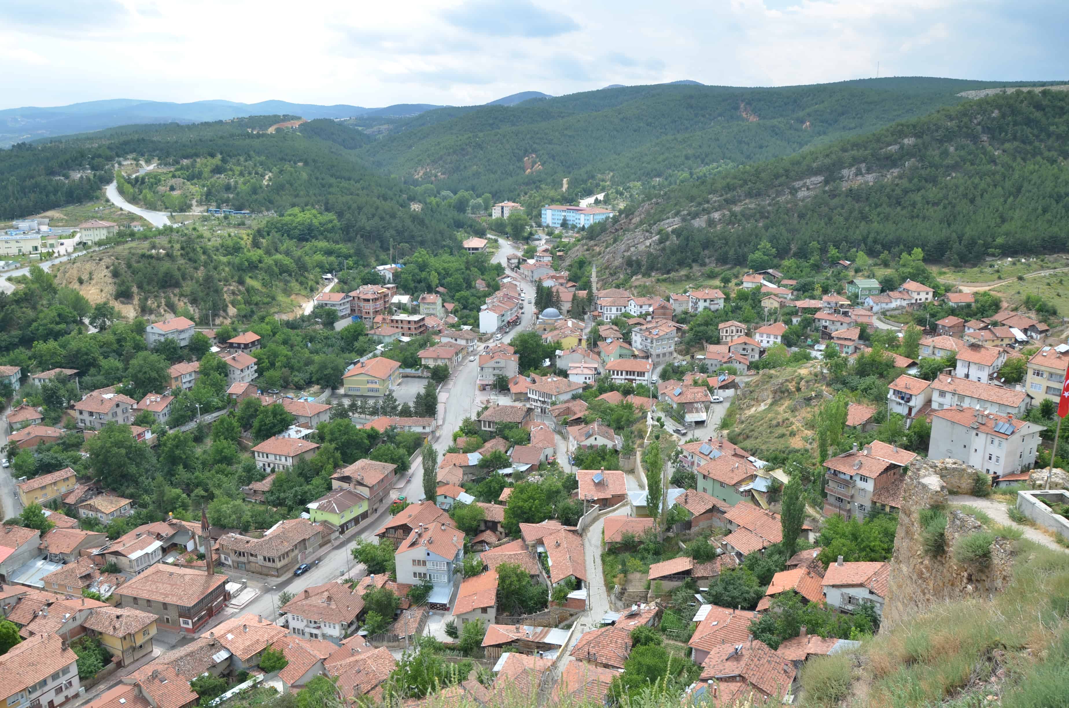 View from Kastamonu Kalesi in Kastamonu, Turkey