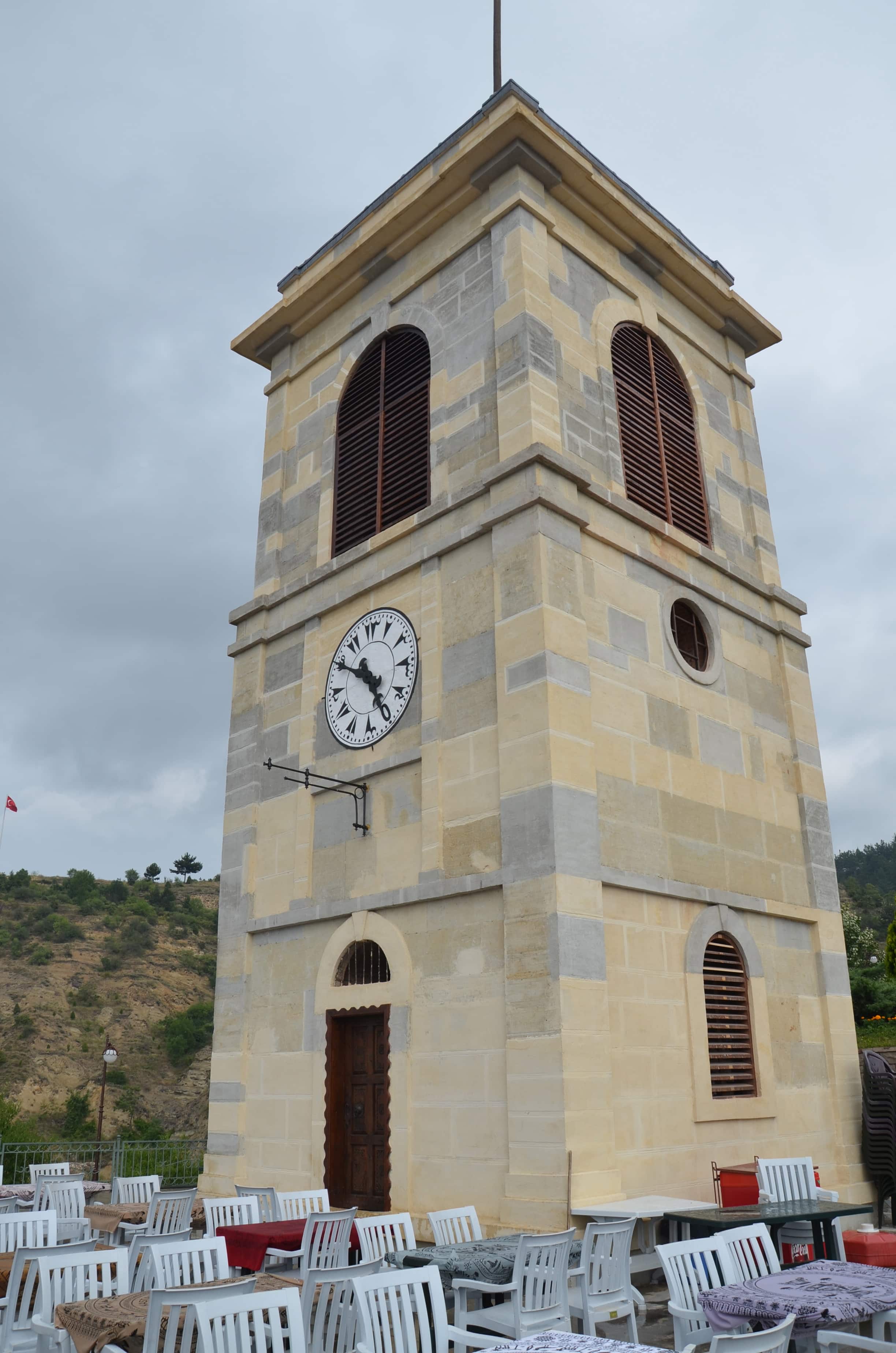 Clock tower in Kastamonu, Turkey