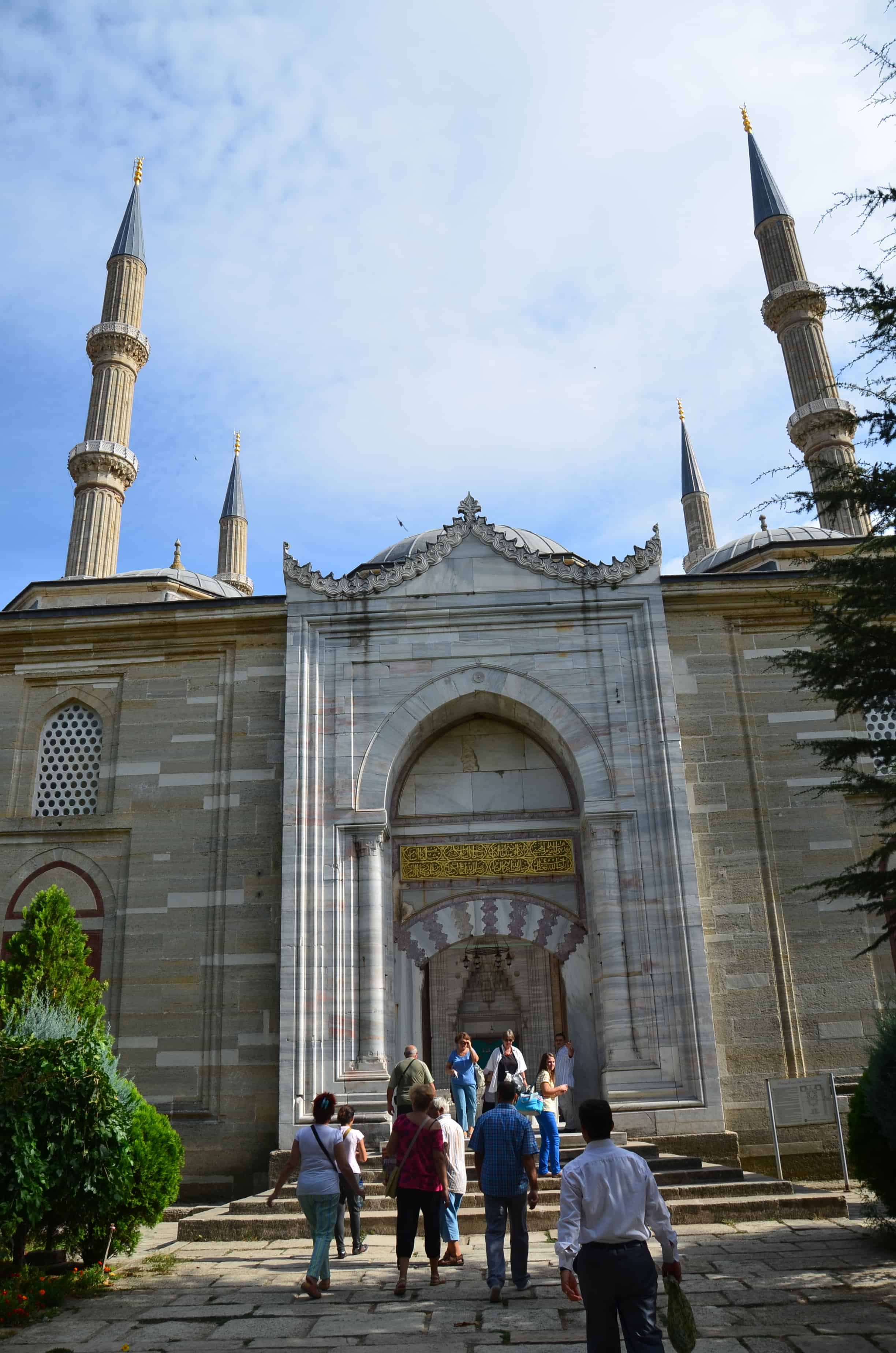 Monumental entrance to the courtyard