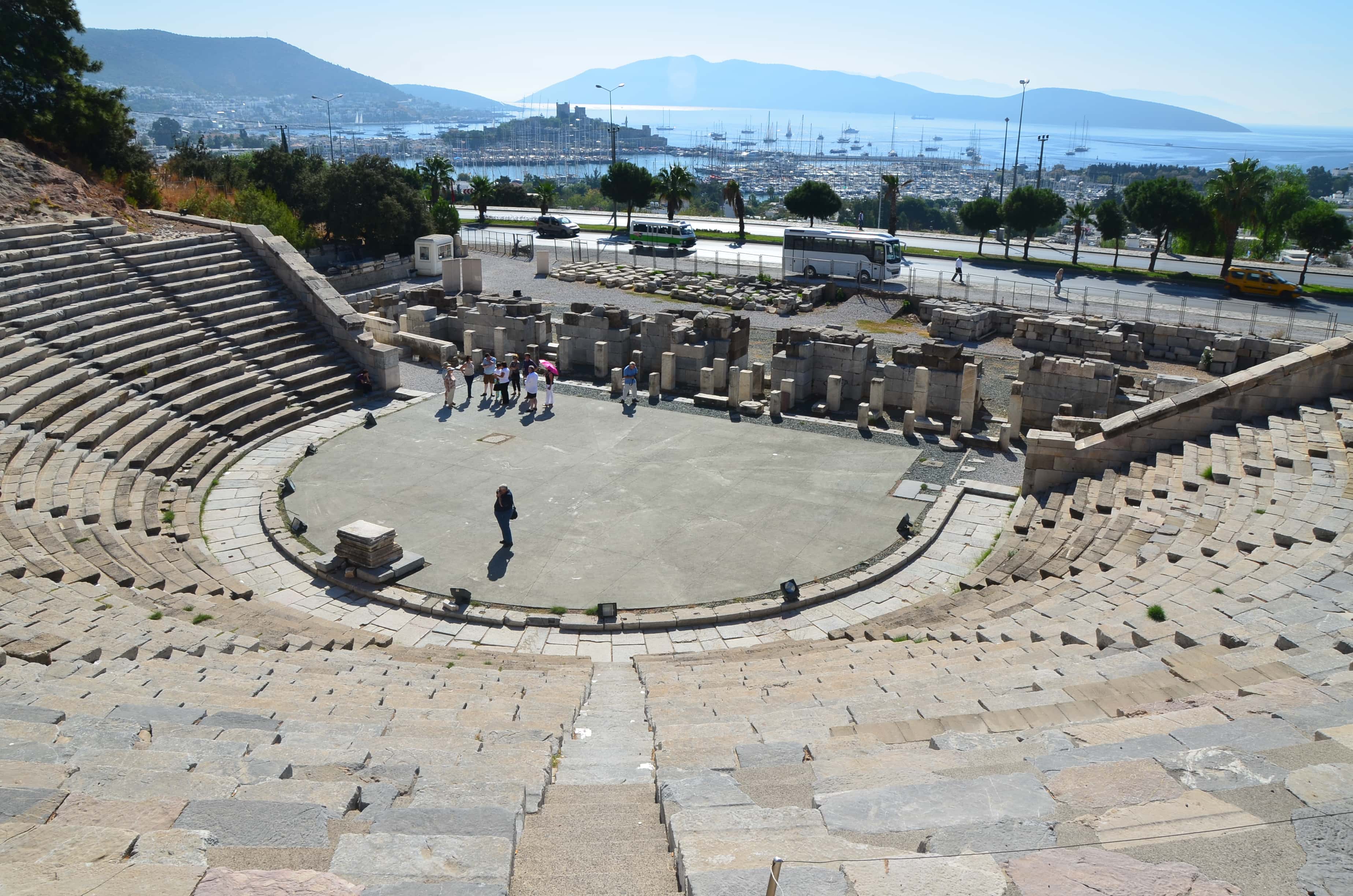Halicarnassus Theatre in Bodrum, Turkey