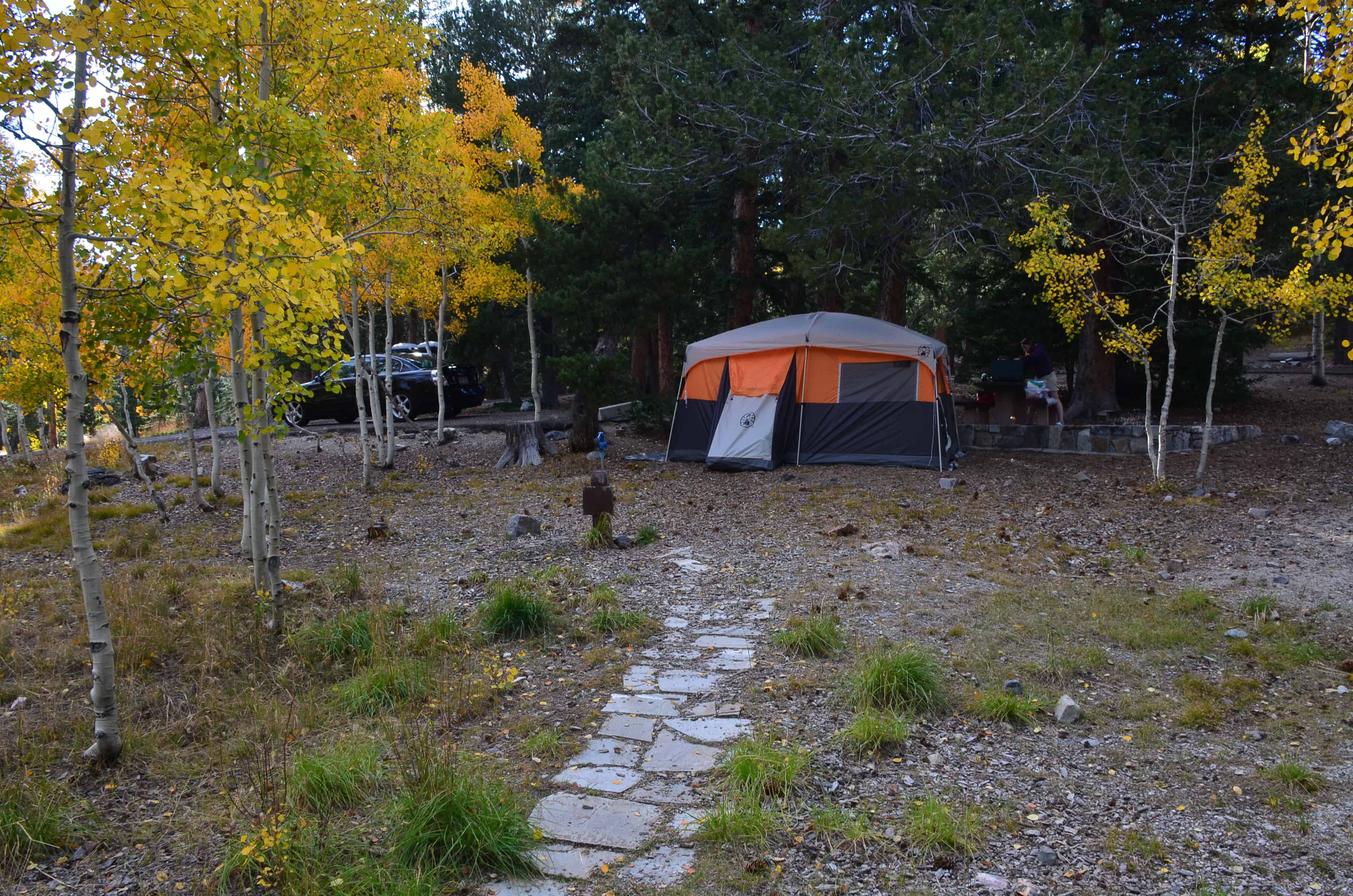 Wheeler Peak Campground at Great Basin National Park in Nevada