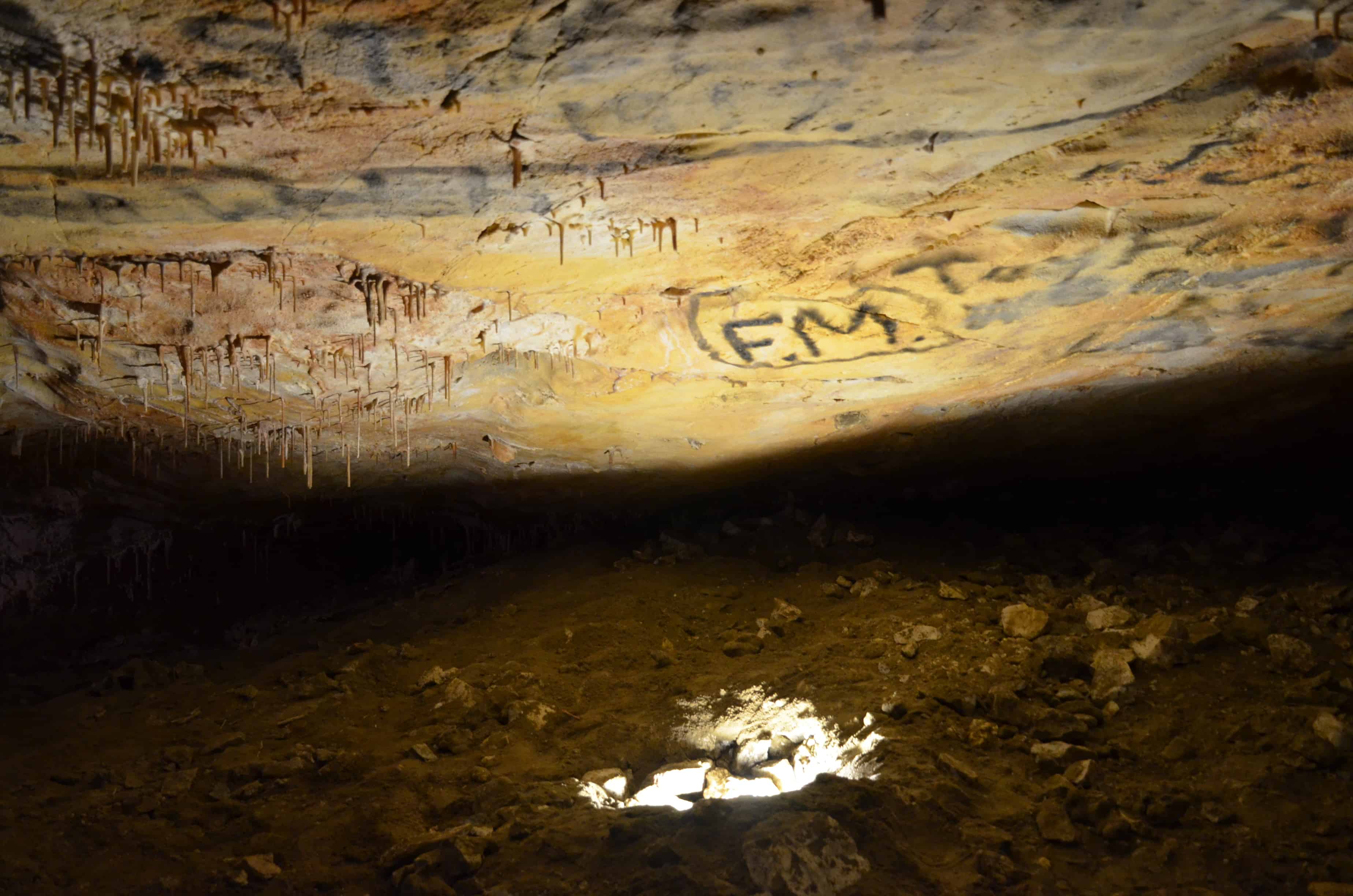 Graffiti in the Inscription Room at Lehman Caves, Great Basin National Park, Nevada