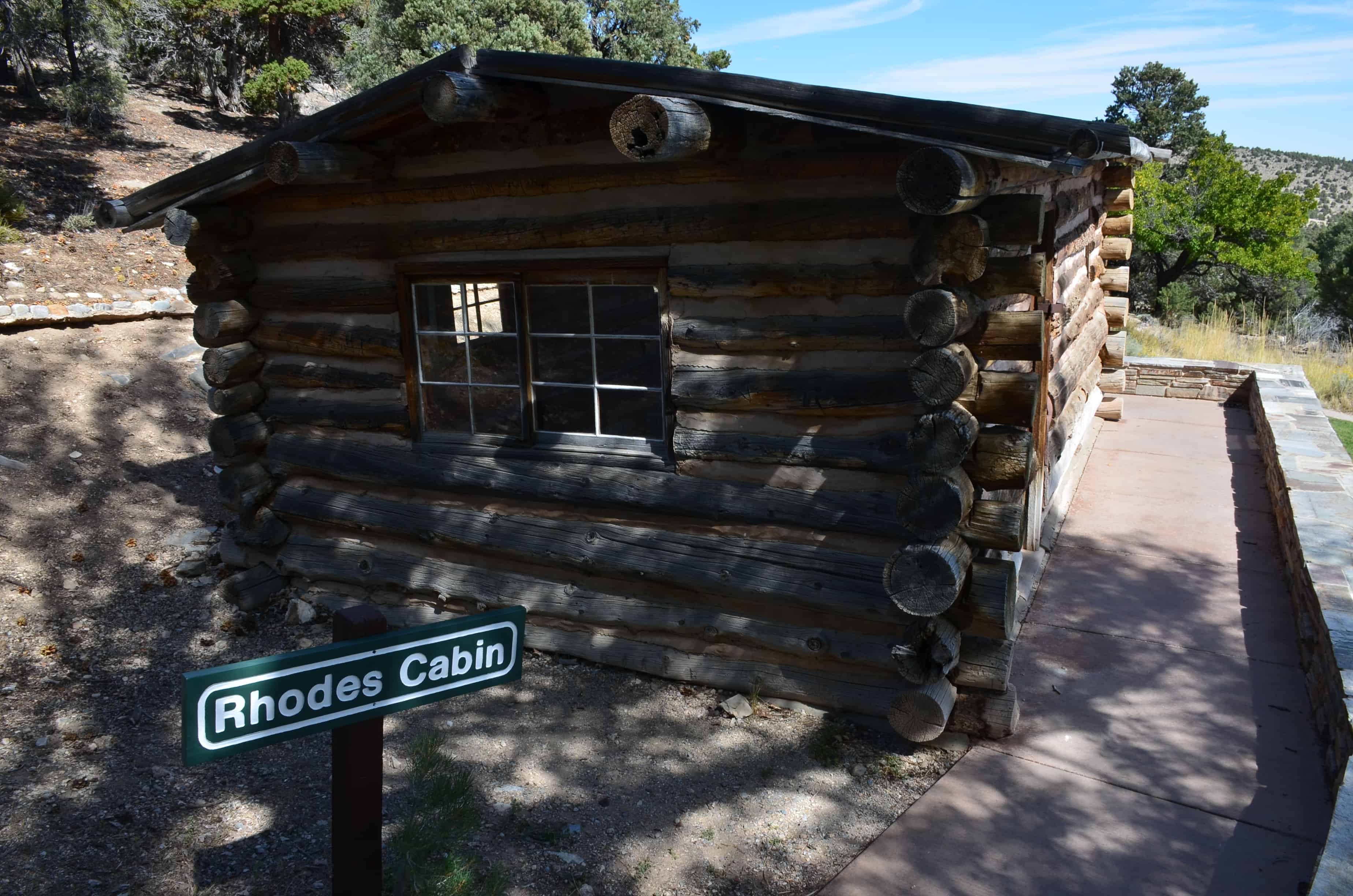 Rhodes Cabin on the Mountain View Nature Trail at Great Basin National Park, Nevada