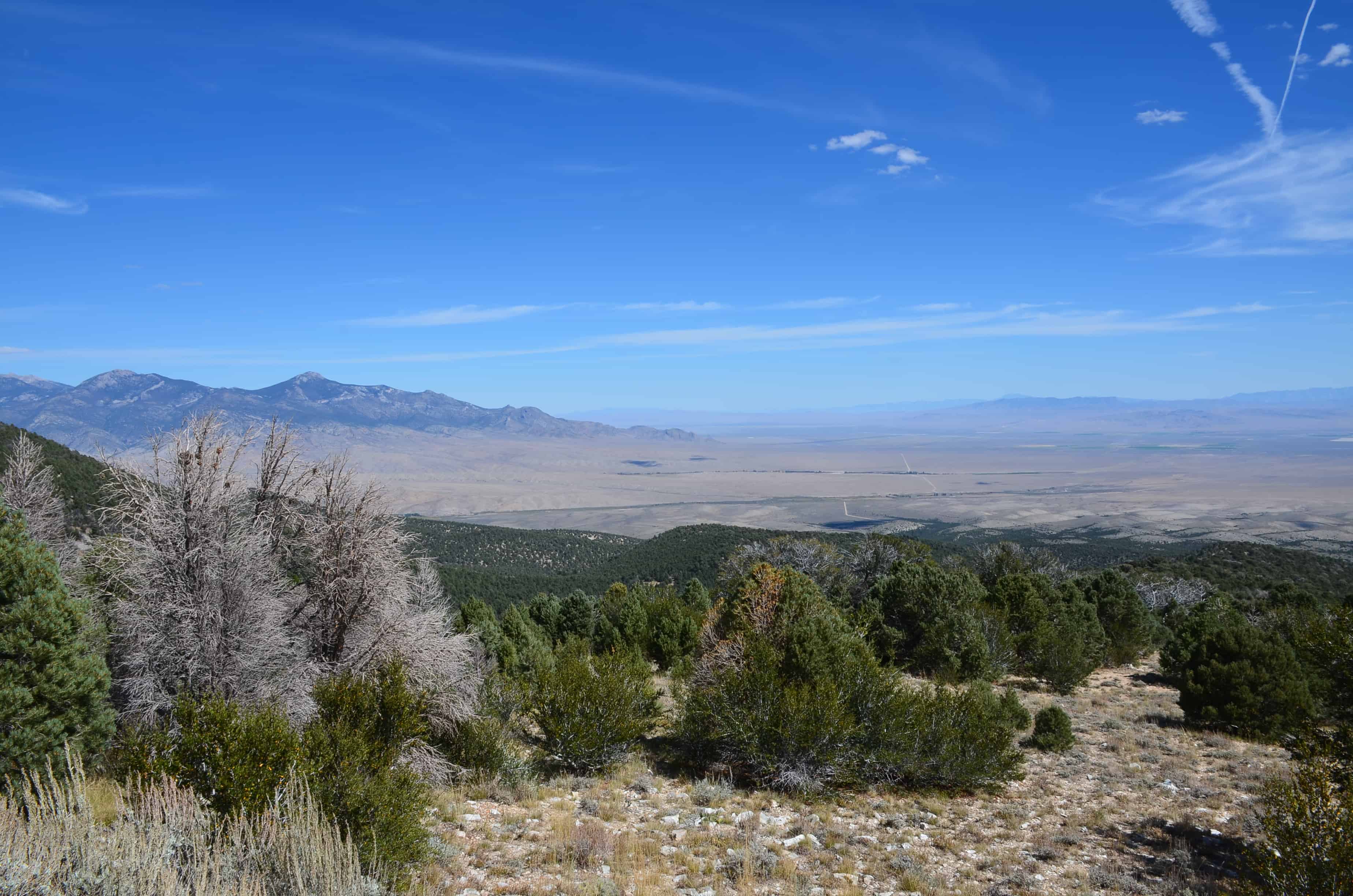 Wheeler Peak Scenic Drive in Great Basin National Park, Nevada