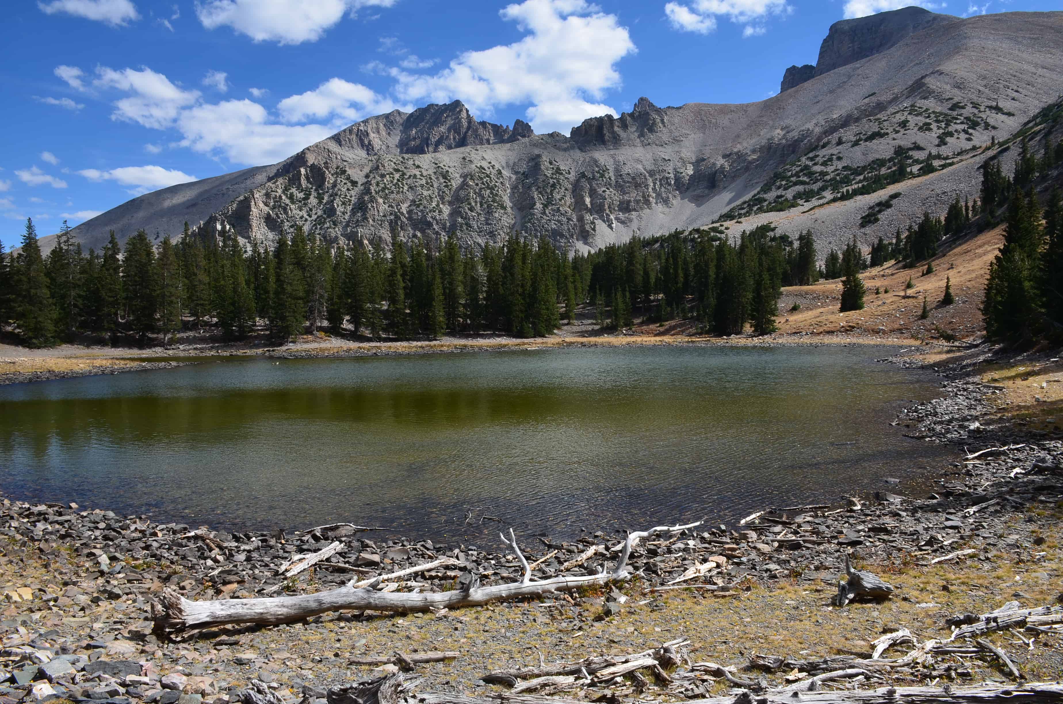 Stella Lake on the Alpine Lakes Loop Trail at Great Basin National Park, Nevada