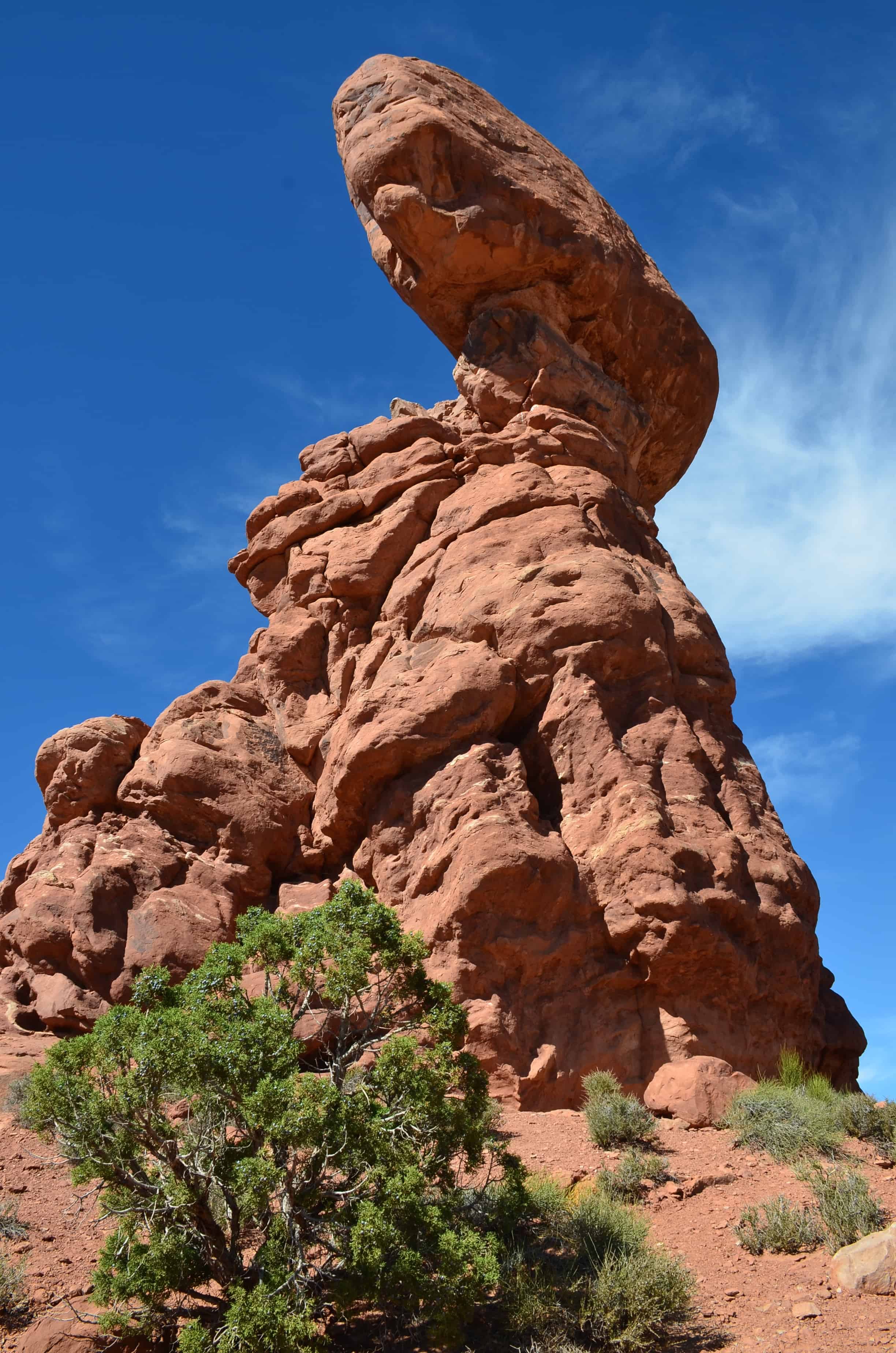 Balanced Rock at Arches National Park in Utah