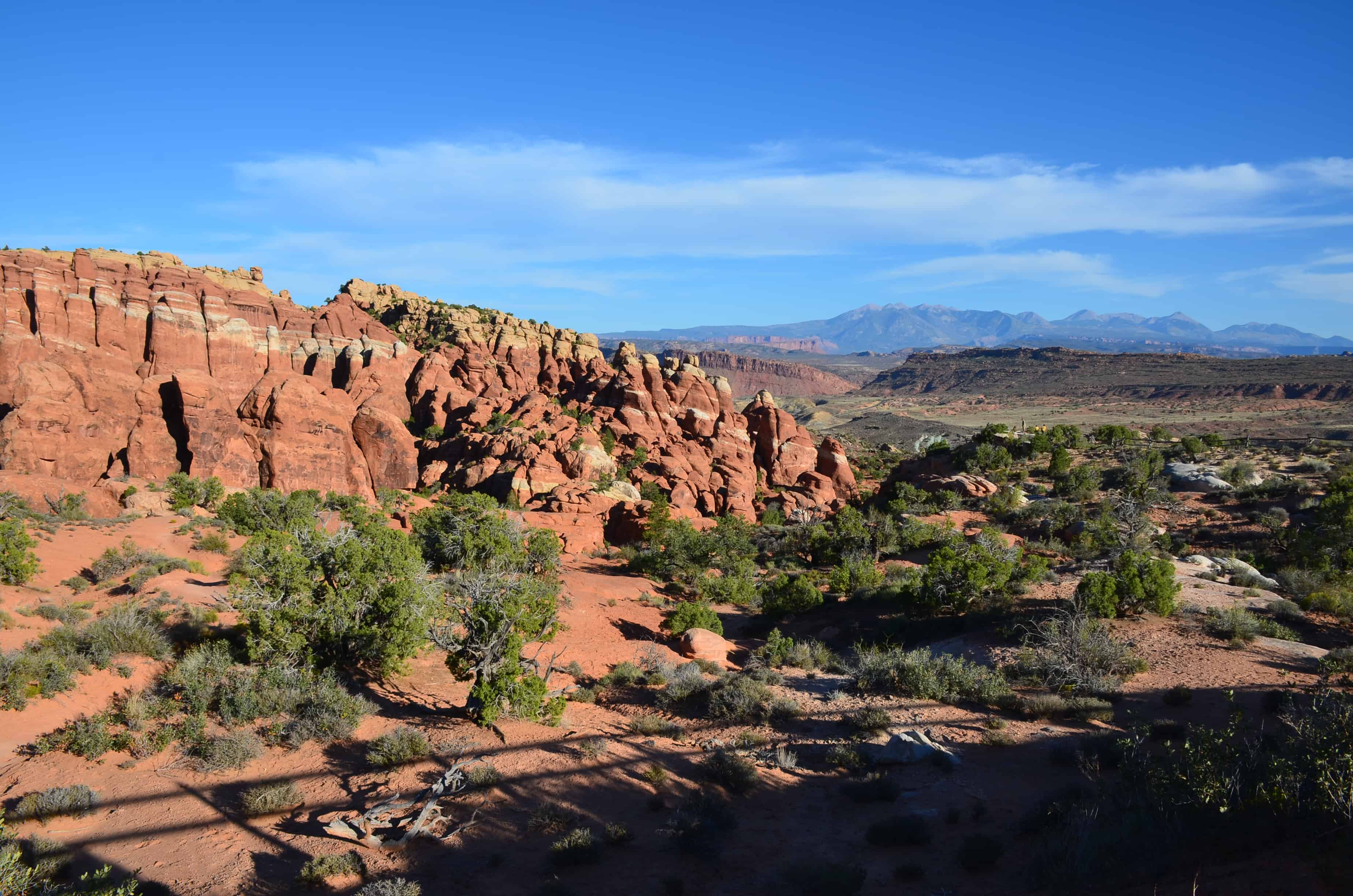 Fiery Furnace at Arches National Park in Utah