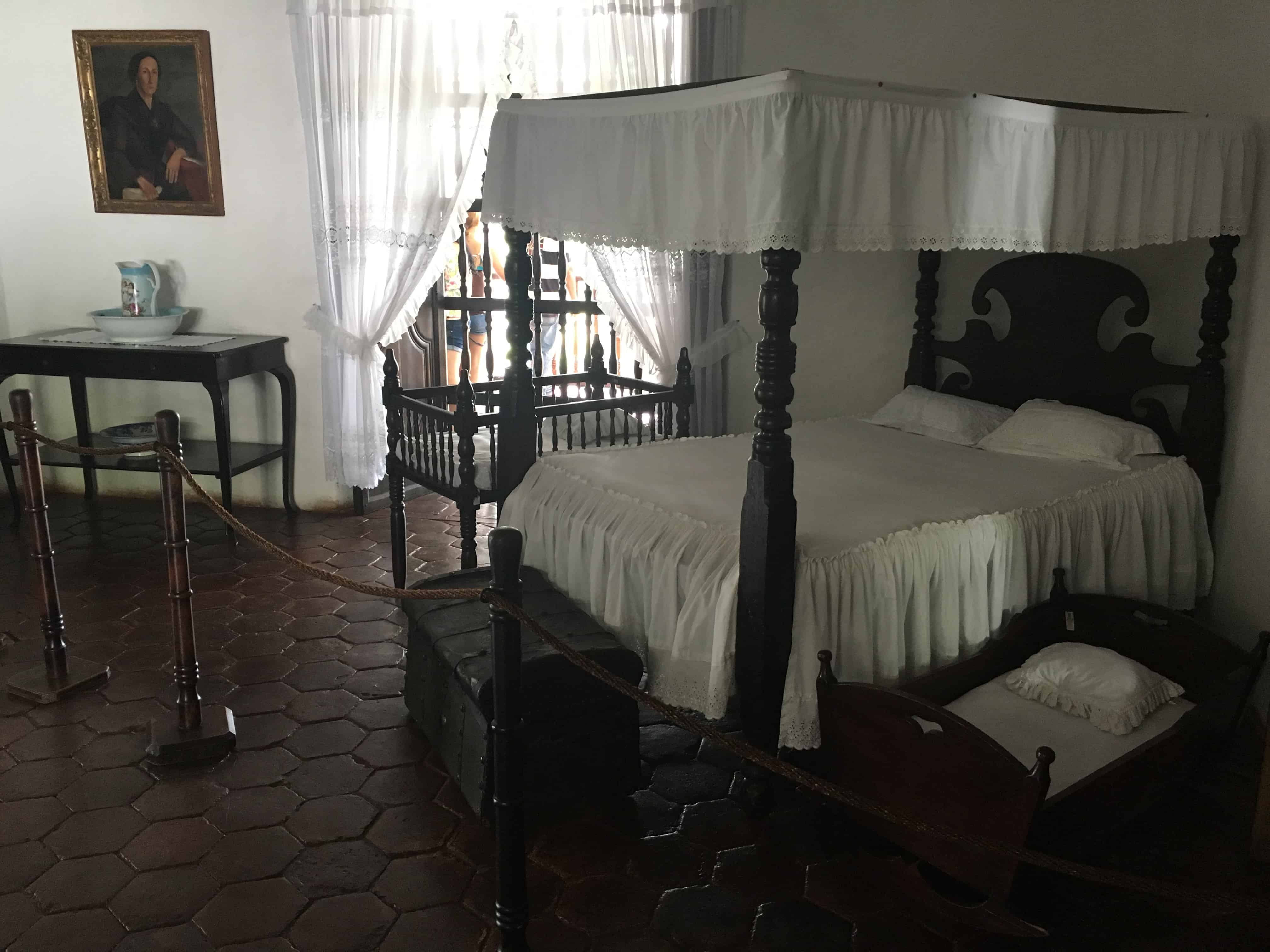 Mother's room at Hacienda El Paraíso in Valle del Cauca, Colombia