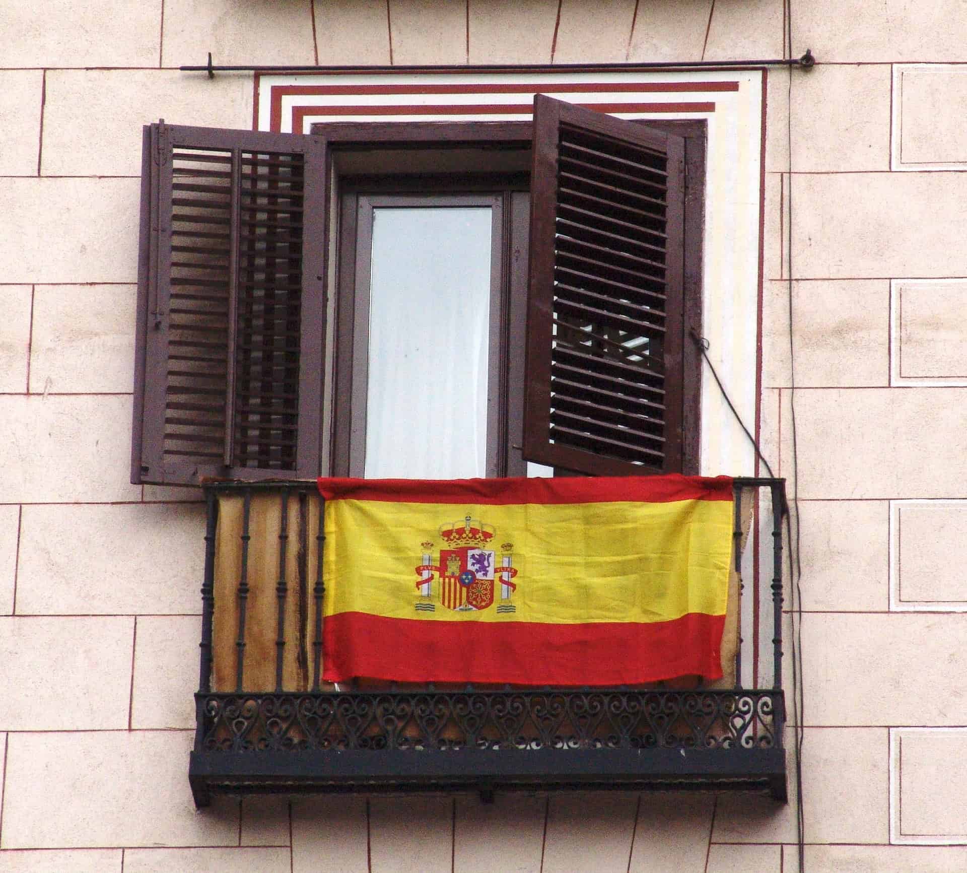 A balcony on Plaza de la Provincia