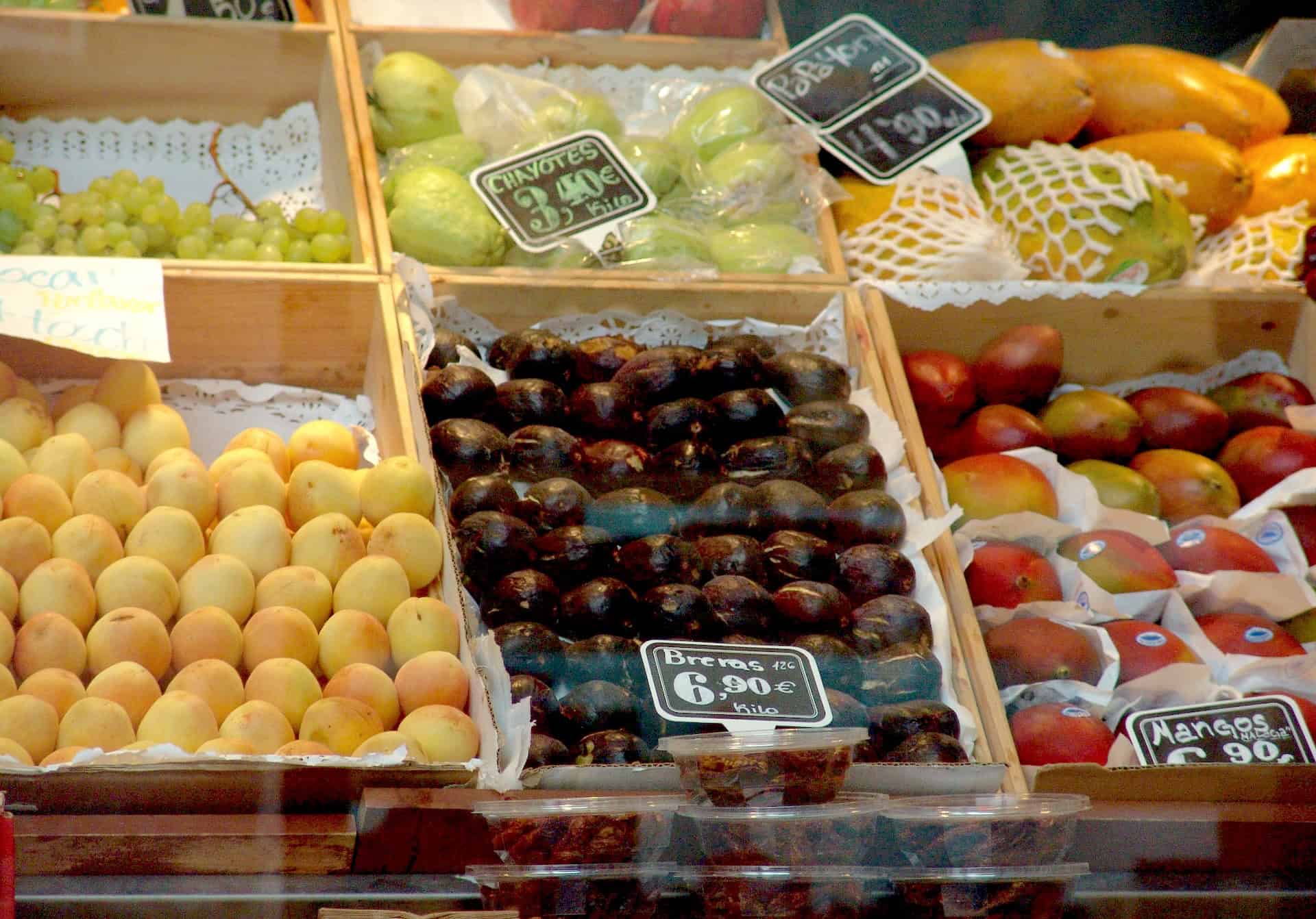 Fruits at San Miguel Market