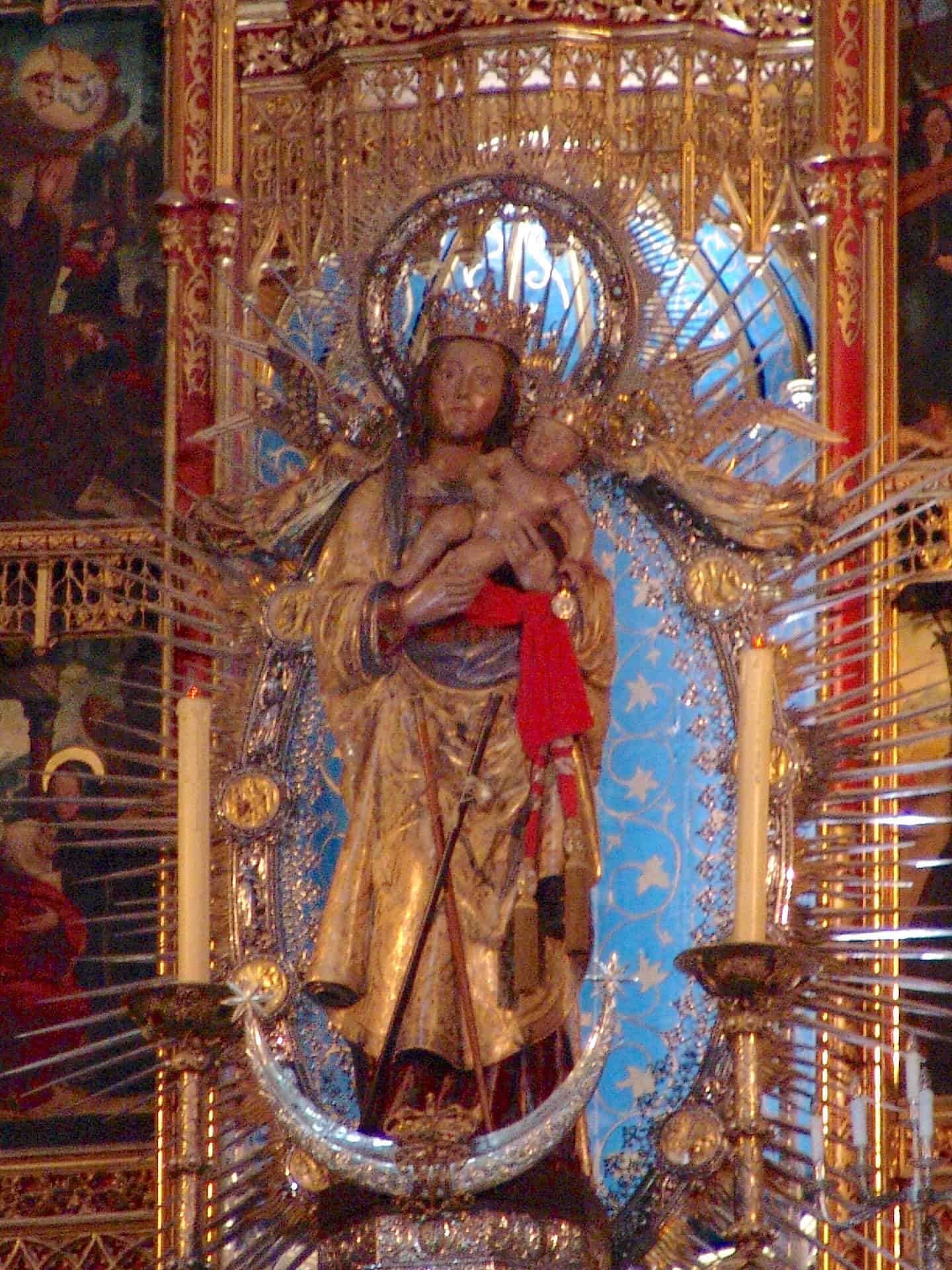 Image of the Virgin of Almudena