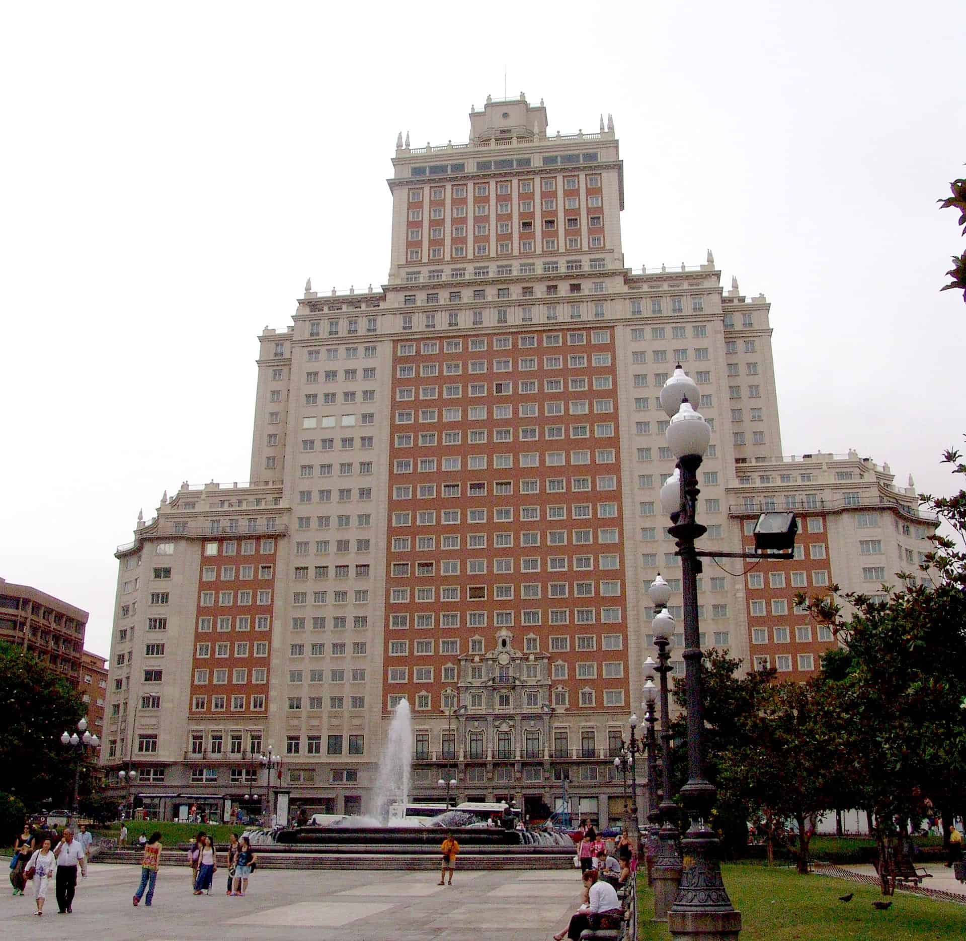 Edificio España in Madrid, Spain