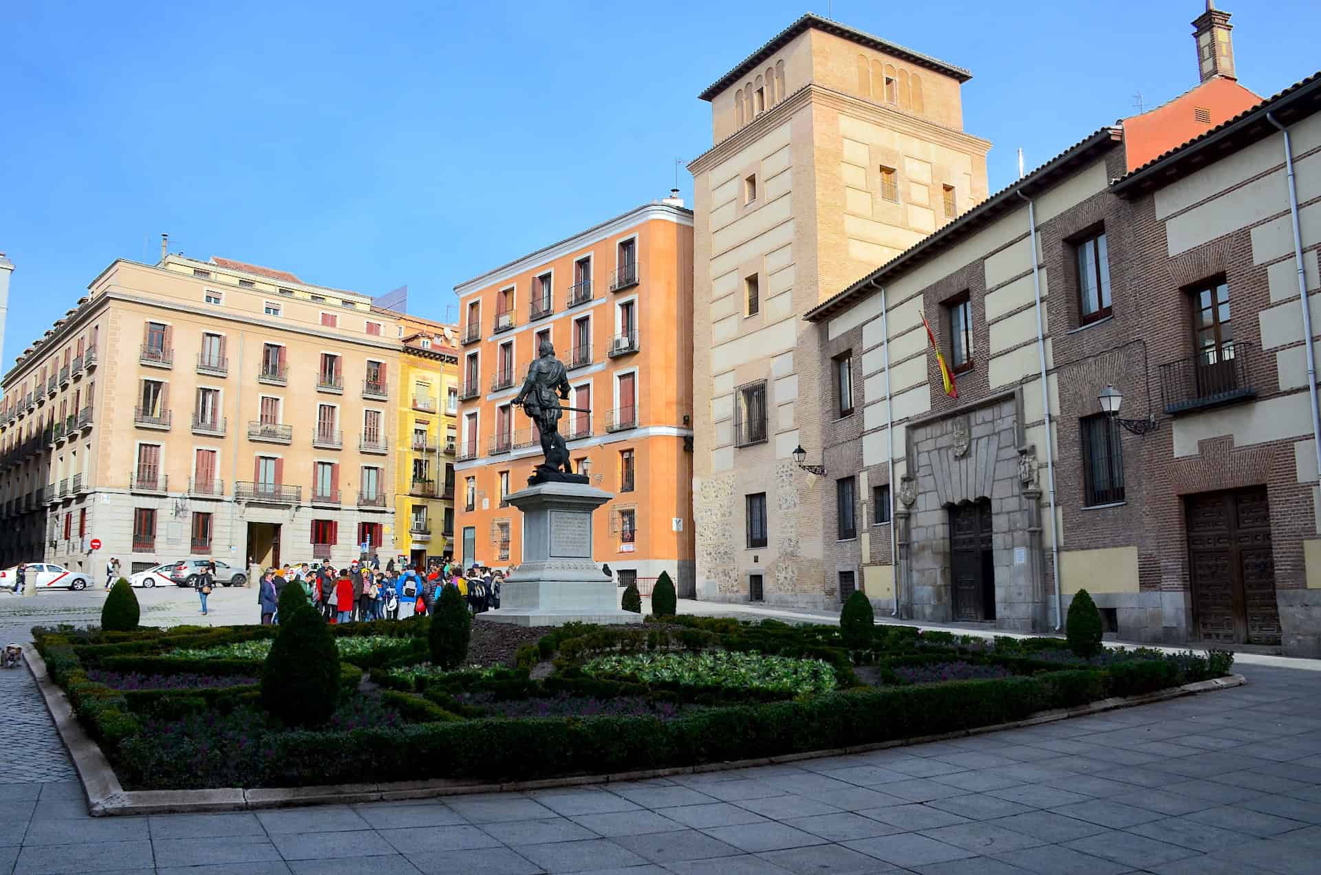 Luján House and Tower (right) at Plaza de la Villa