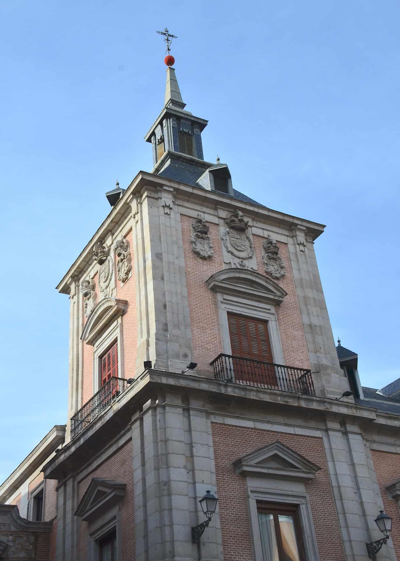 Tower of Casa de la Villa at Plaza de la Villa