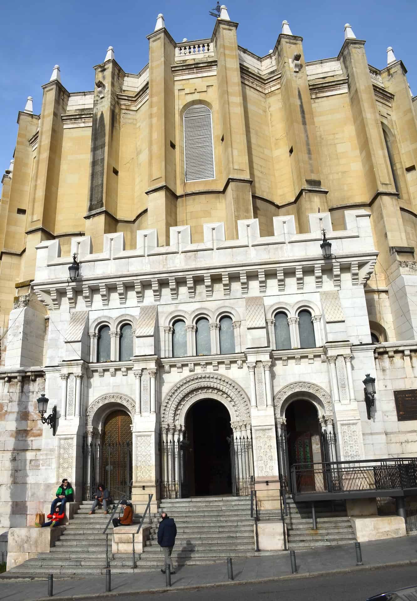 Entrance to the crypt