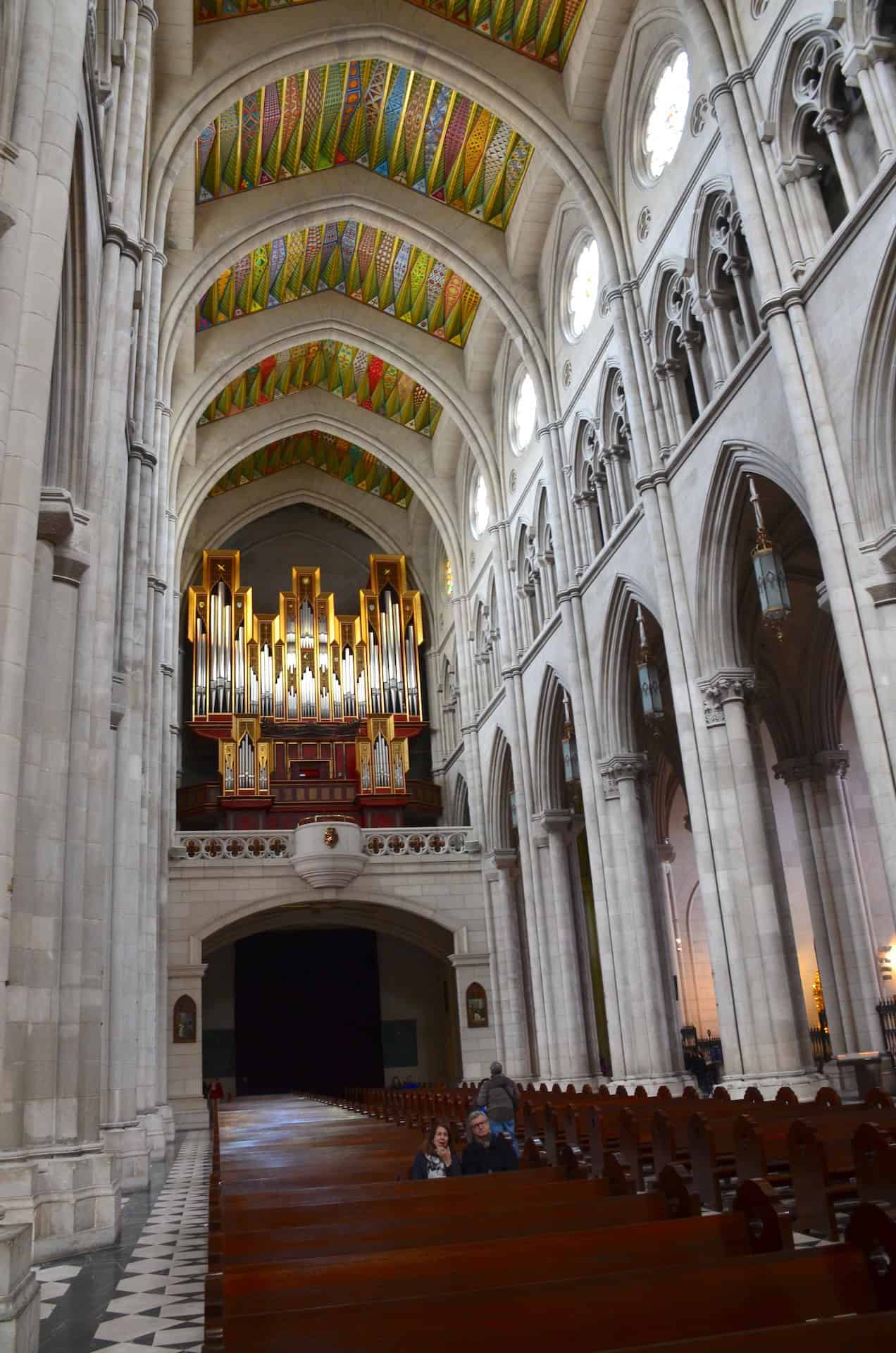 Looking towards the organ