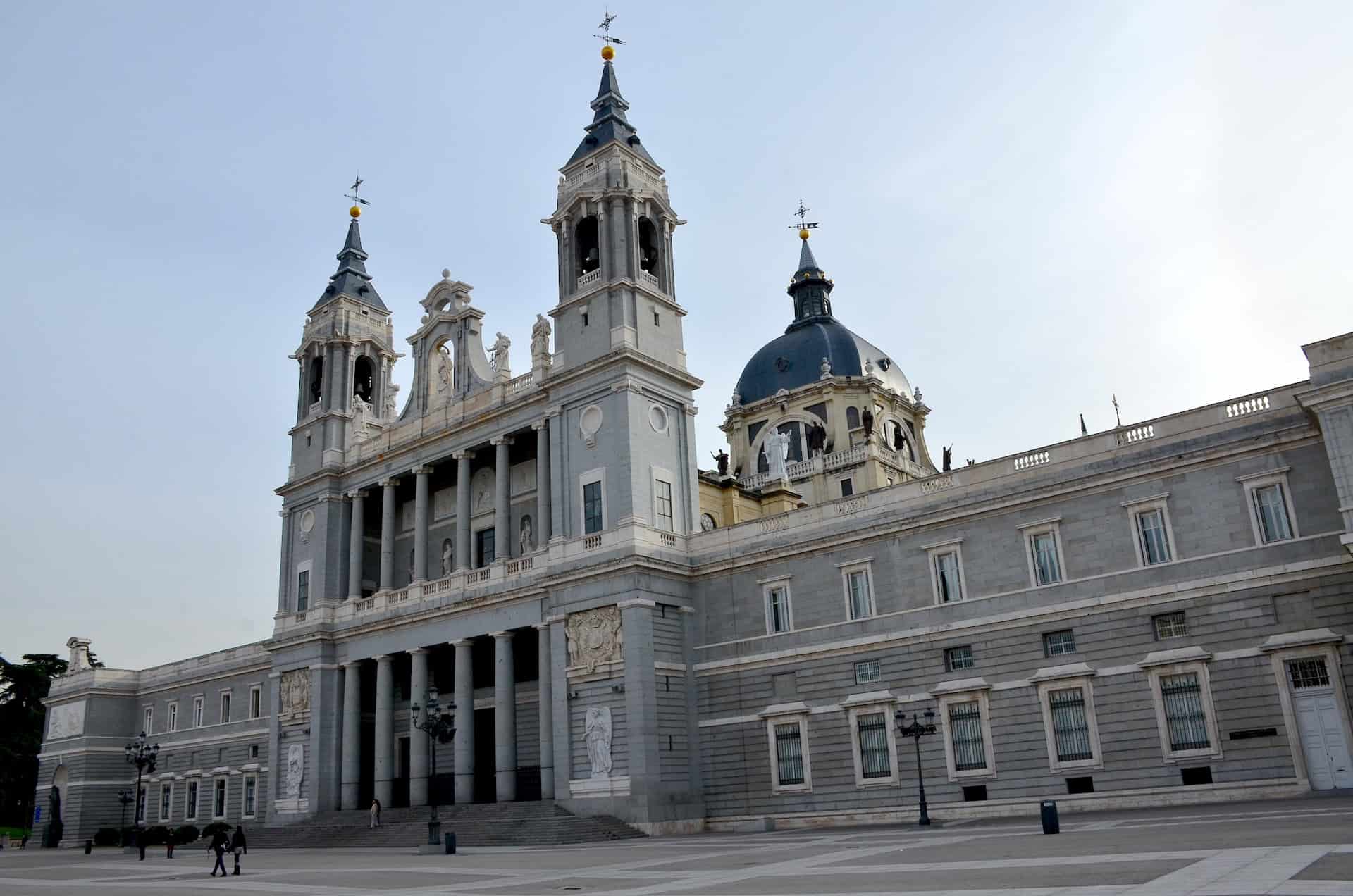 Almudena Cathedral in Madrid, Spain