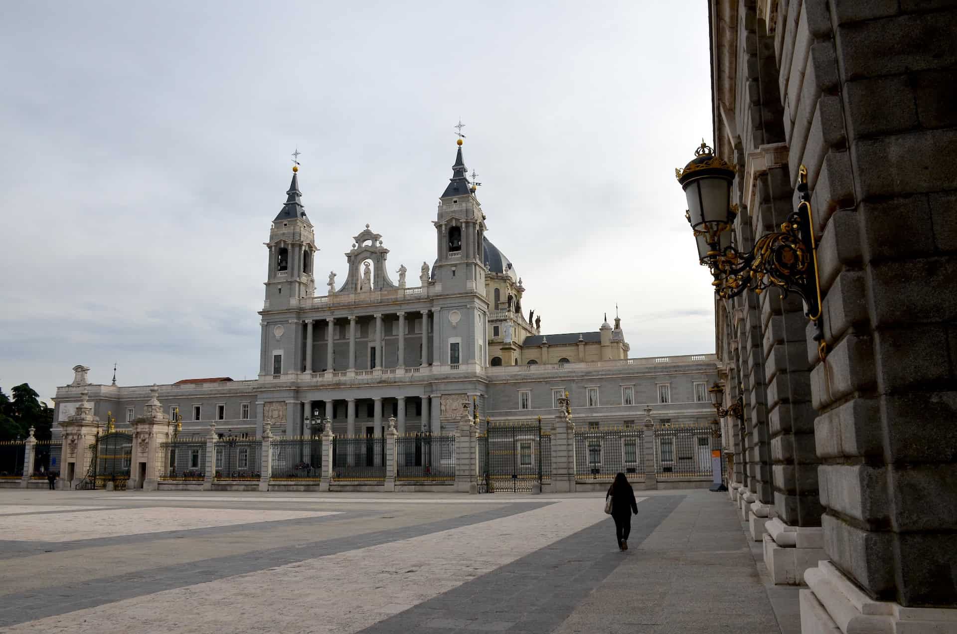 Almudena Cathedral in Madrid, Spain