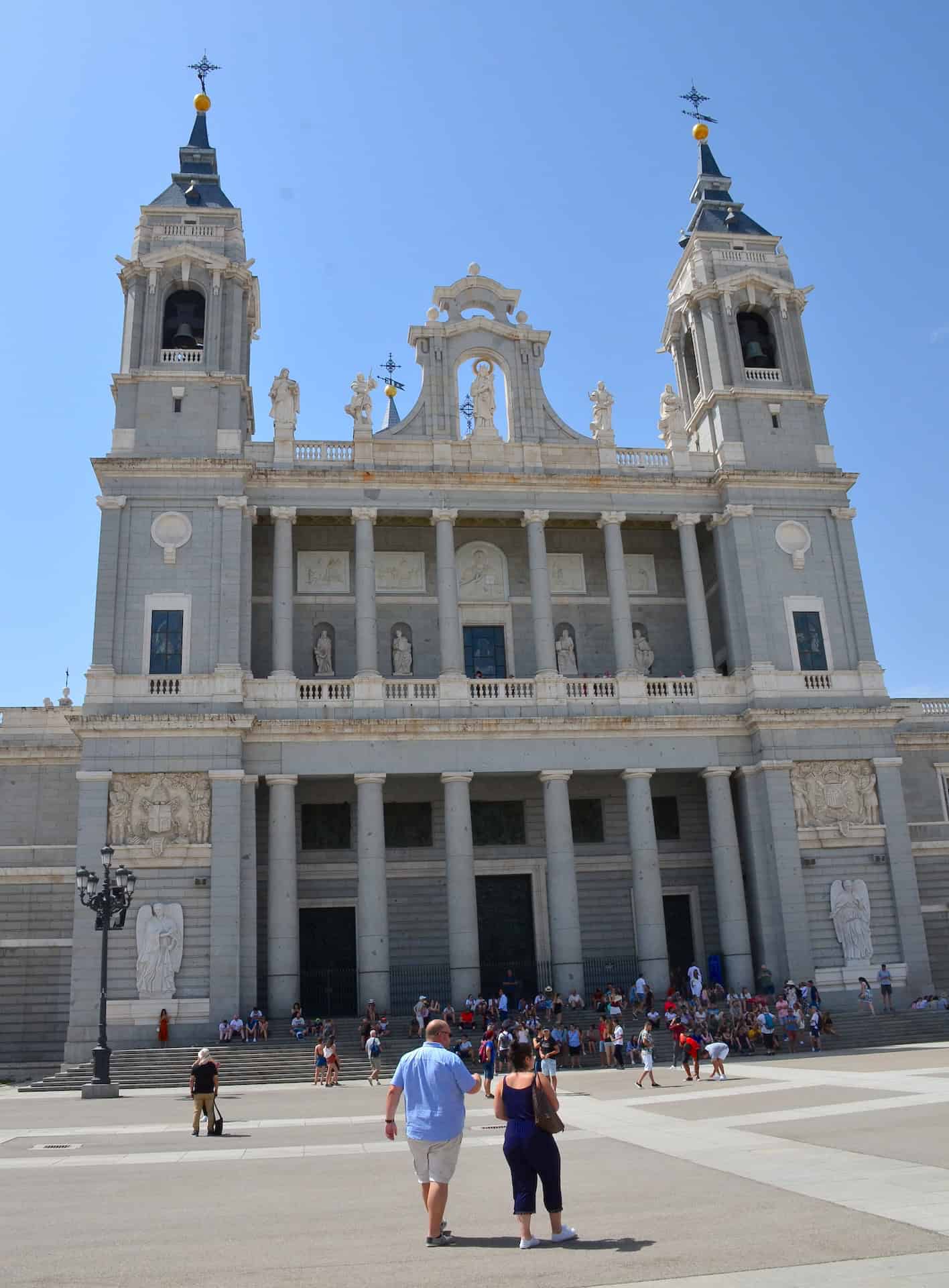 Almudena Cathedral in Madrid, Spain