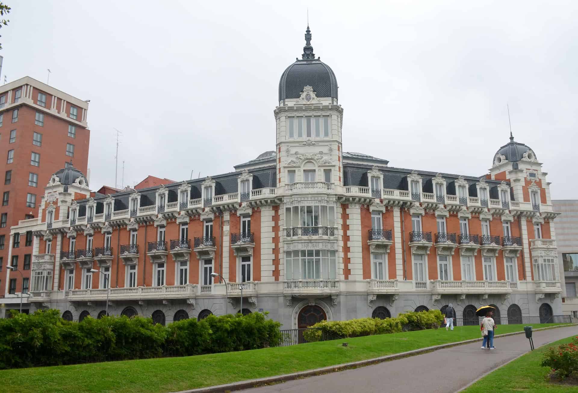 Royal Asturian Mining Company Building in Madrid, Spain