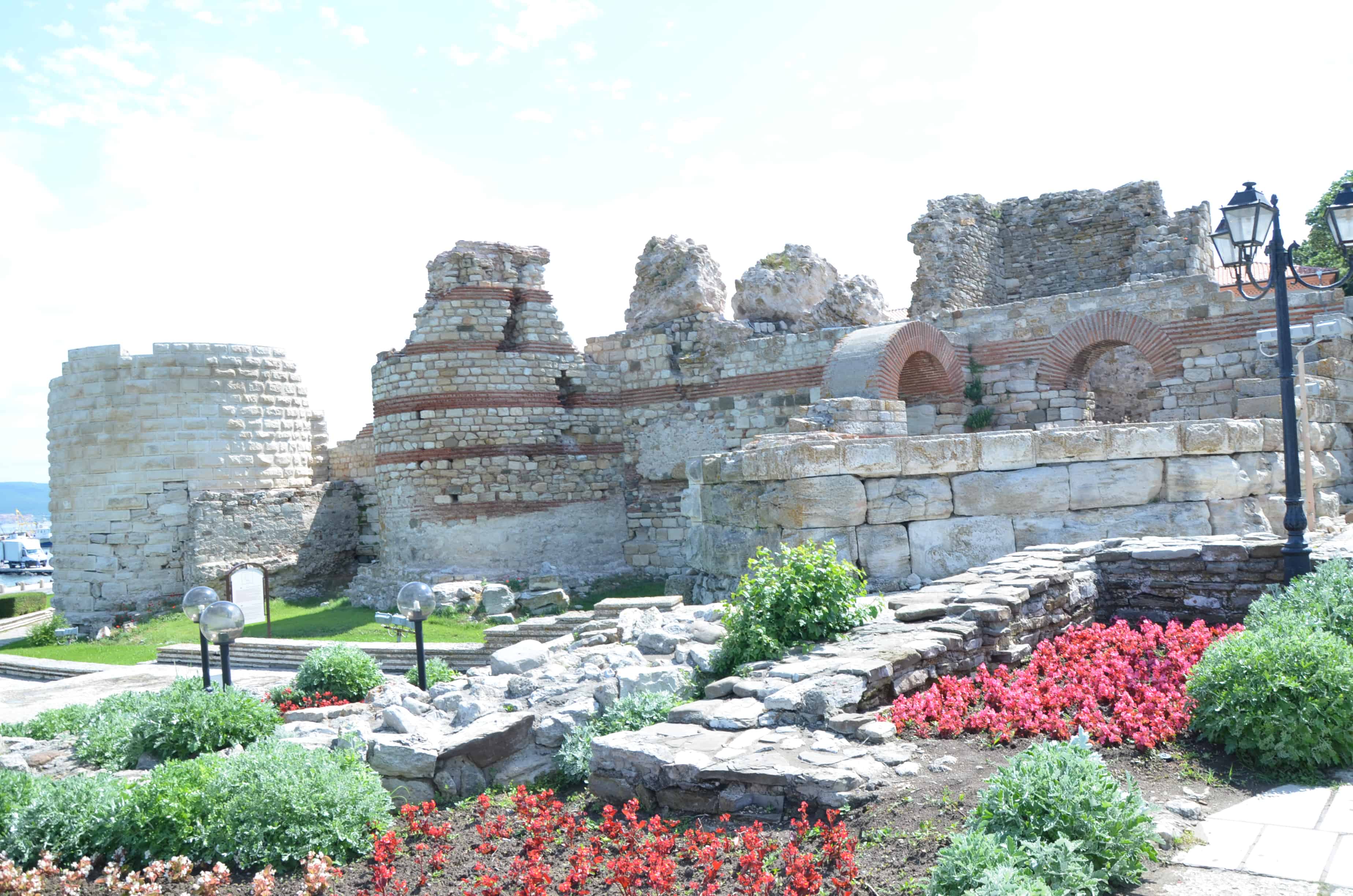 Fortifications in Nessebar, Bulgaria