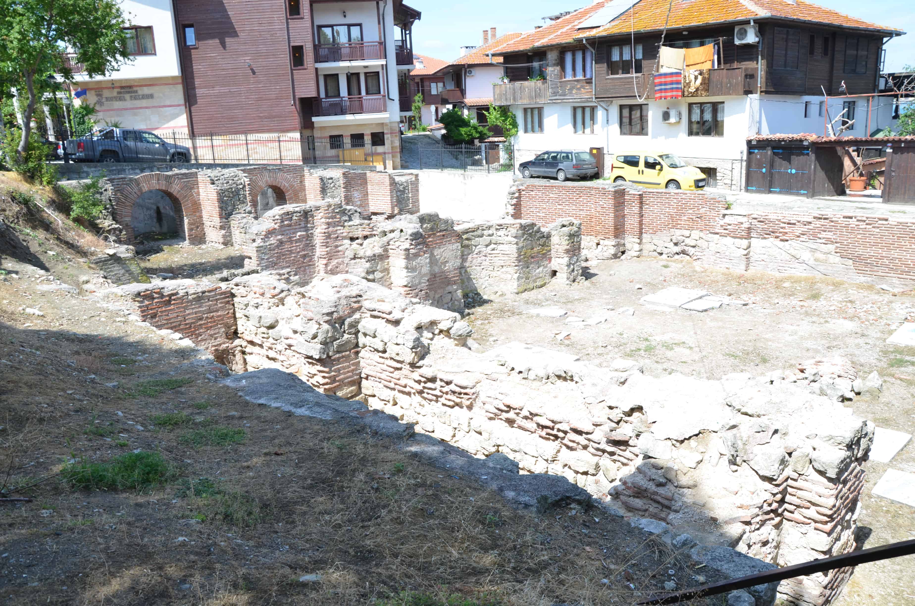 Roman baths in Nessebar, Bulgaria