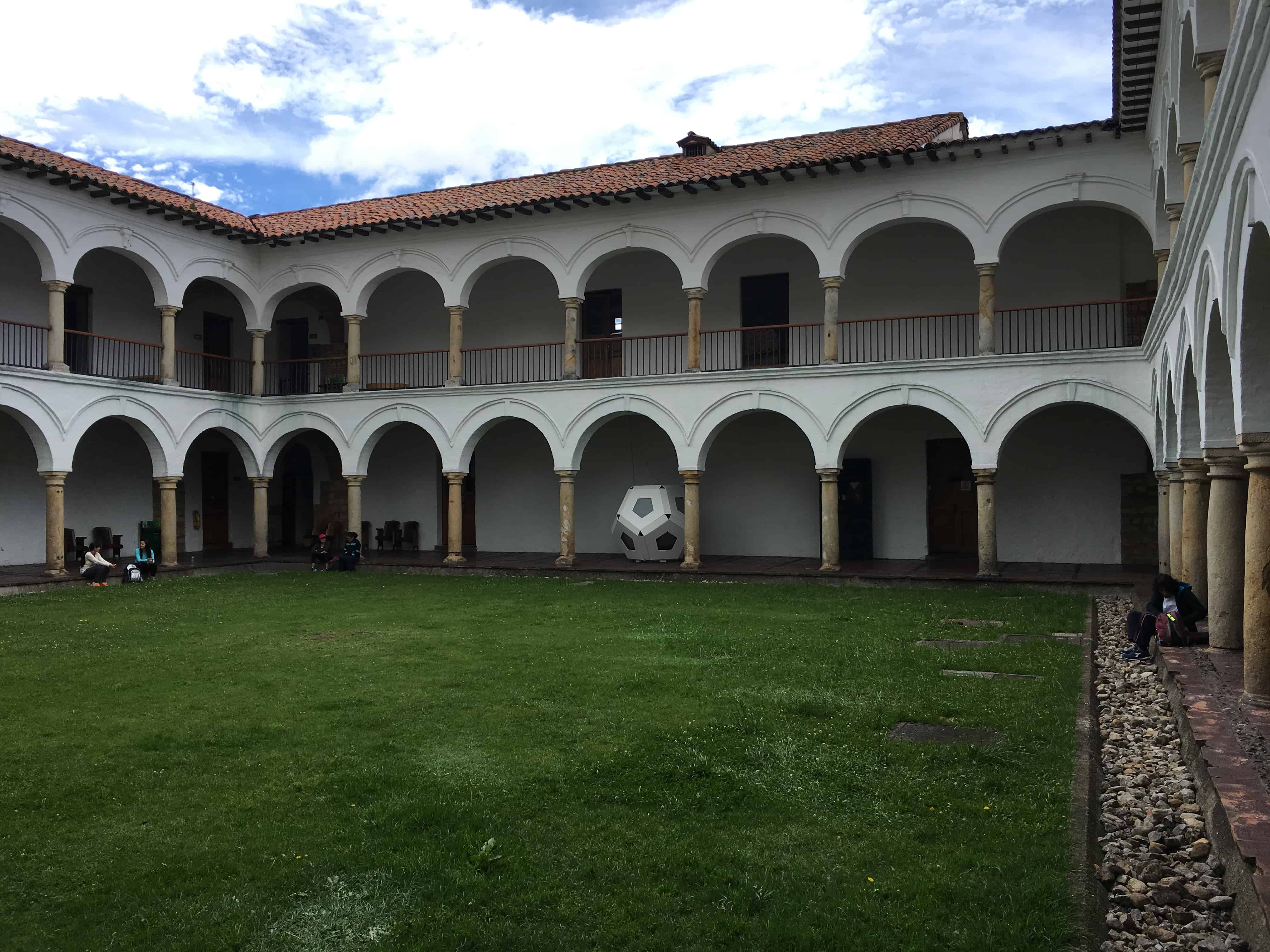 Cloister of Saint Augustine in La Candelaria, Bogotá, Colombia