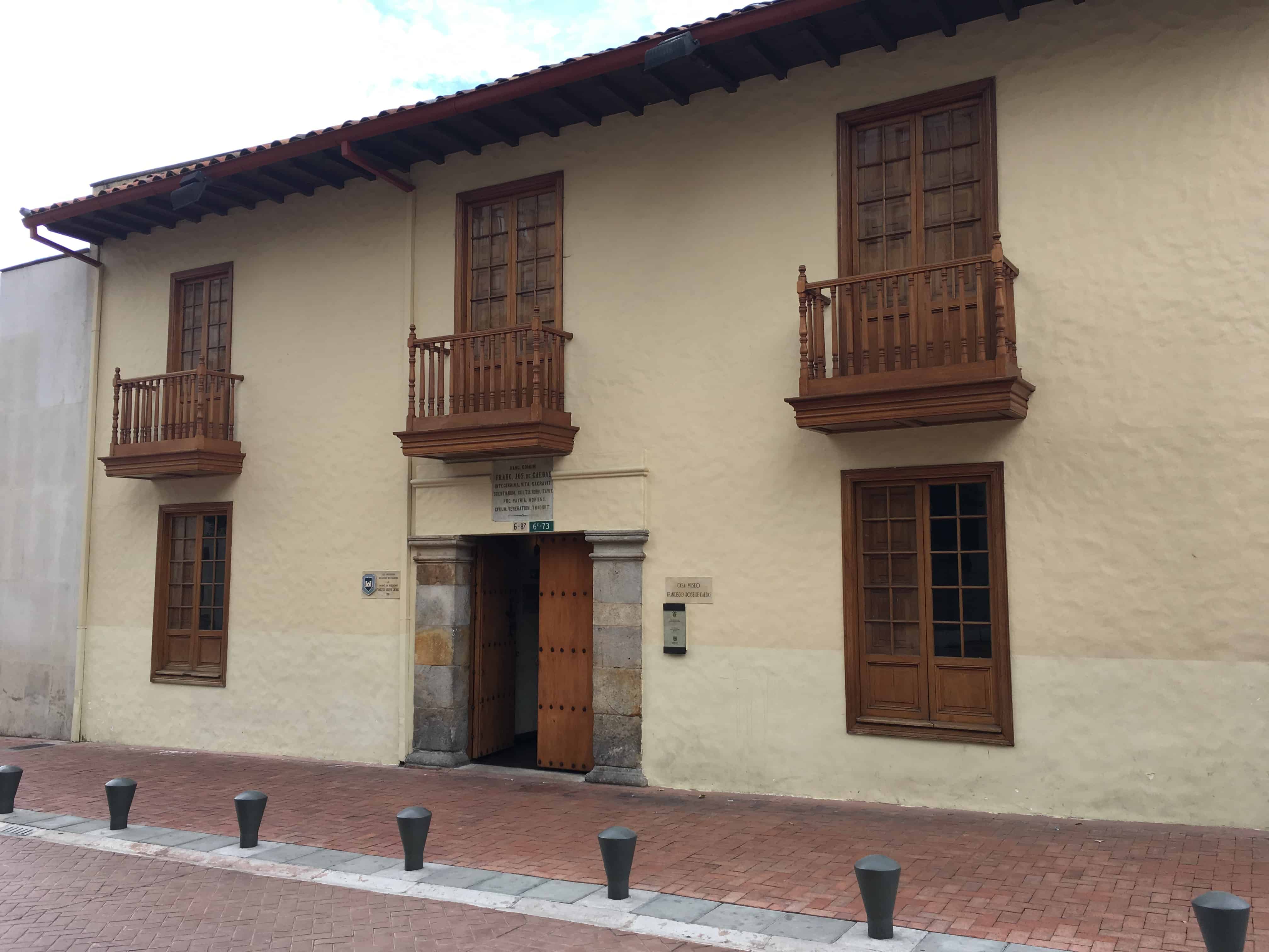 Francisco José de Caldas House Museum in La Candelaria, Bogotá, Colombia