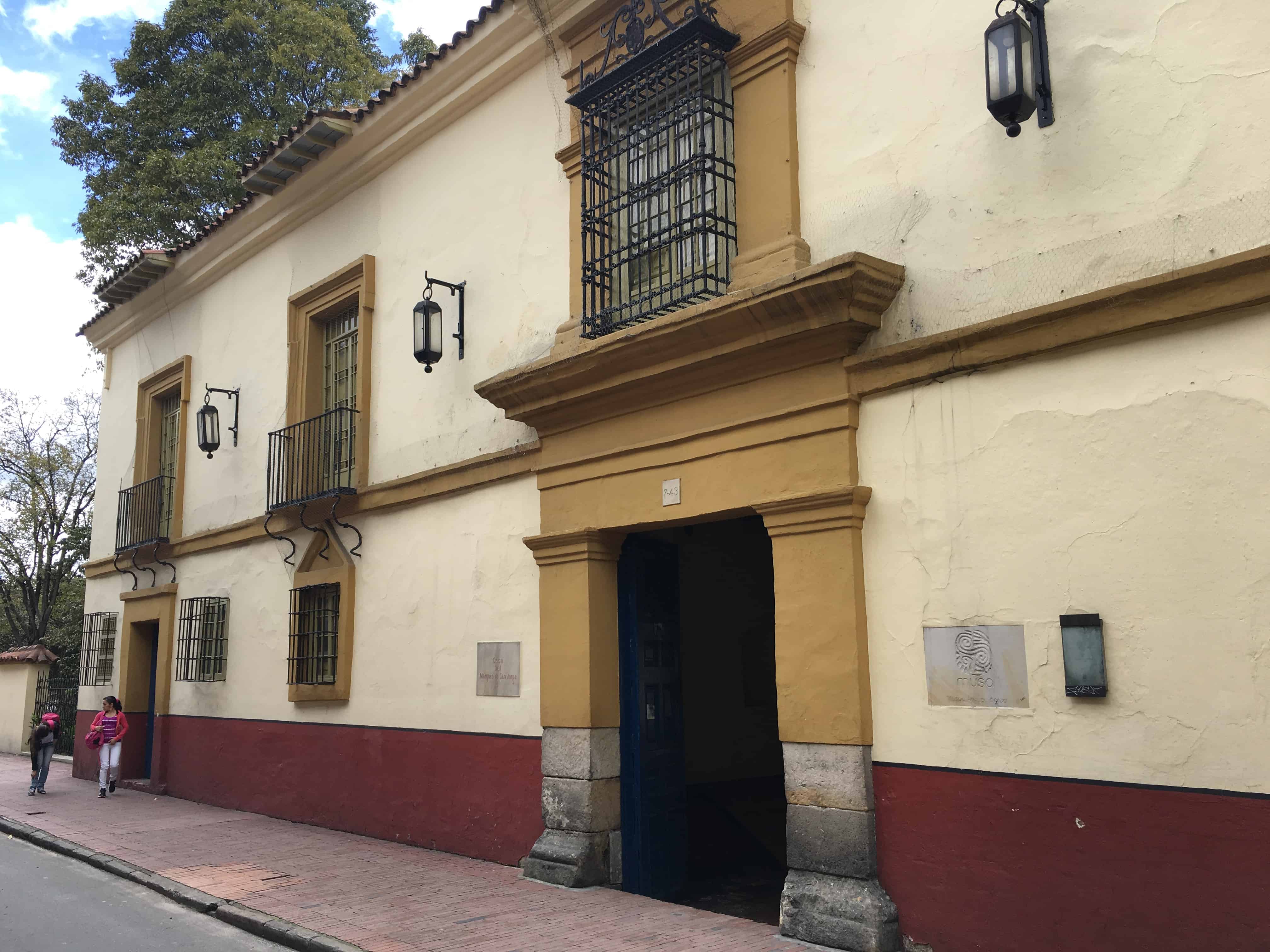 House of the Marquis of San Jorge (Archaeological Museum of Bogotá) in La Candelaria, Bogotá, Colombia