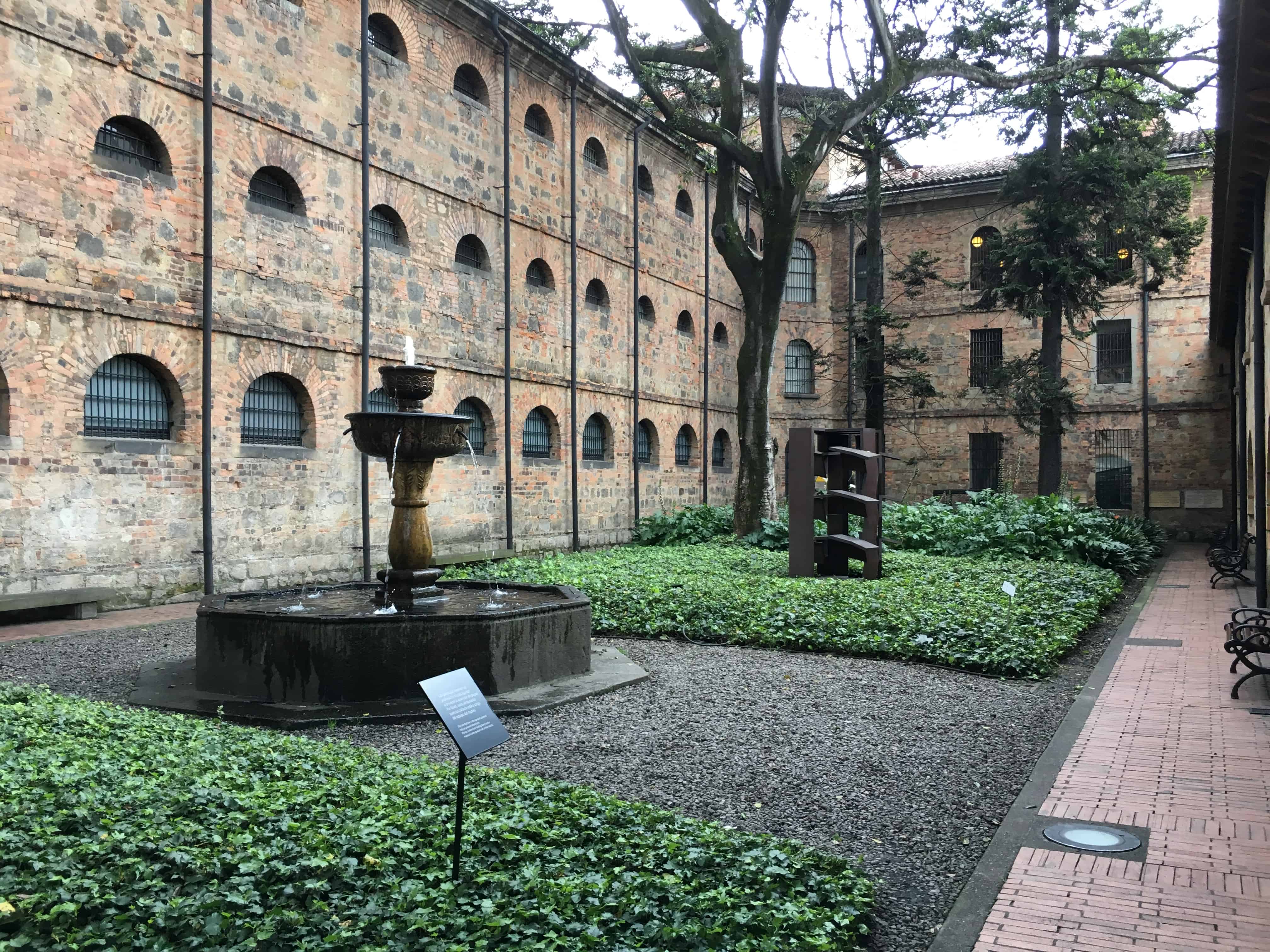 Courtyard of the National Museum in Santa Fe de Bogotá, Colombia