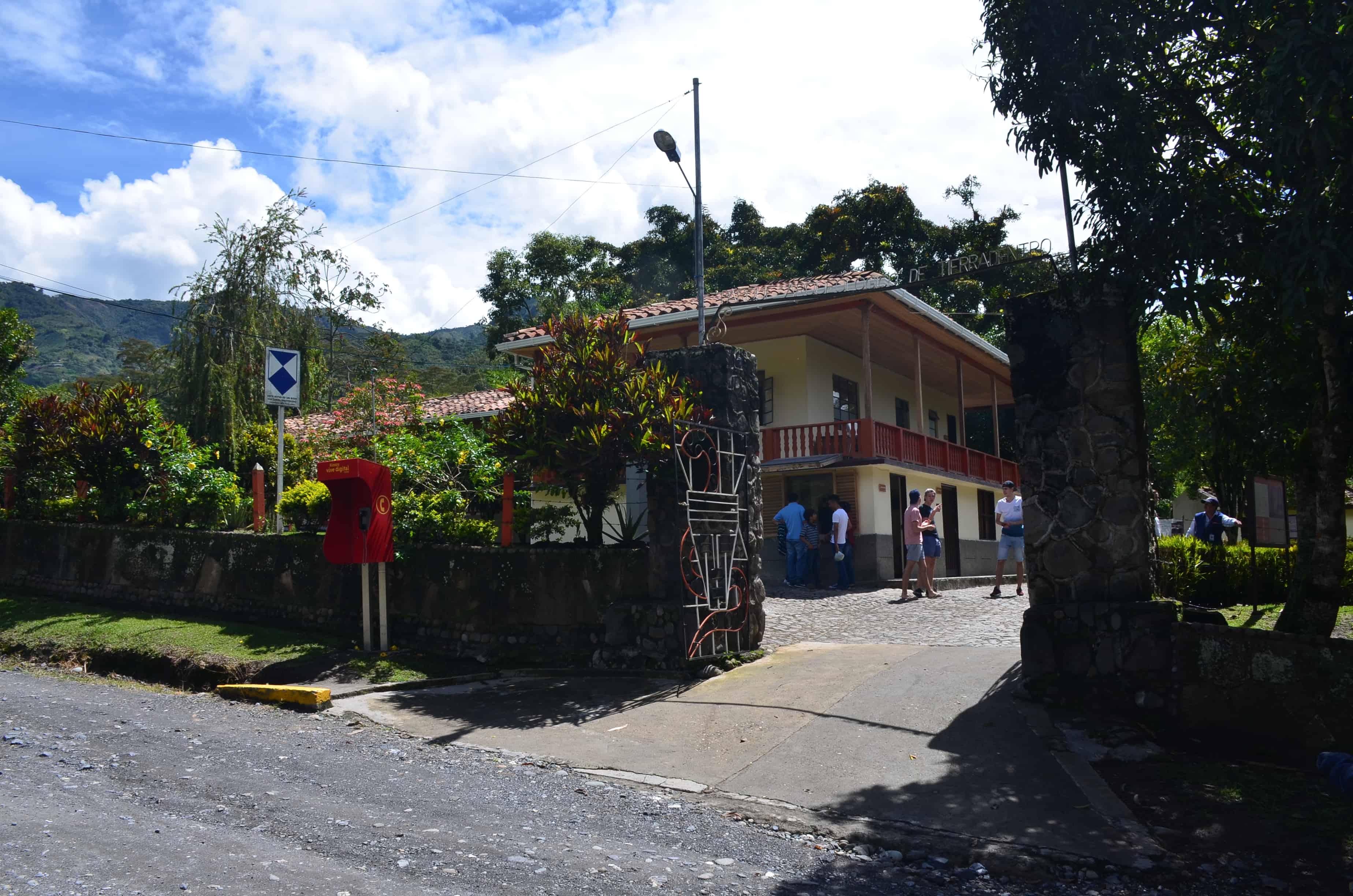 Entrance to Tierradentro, Cauca, Colombia